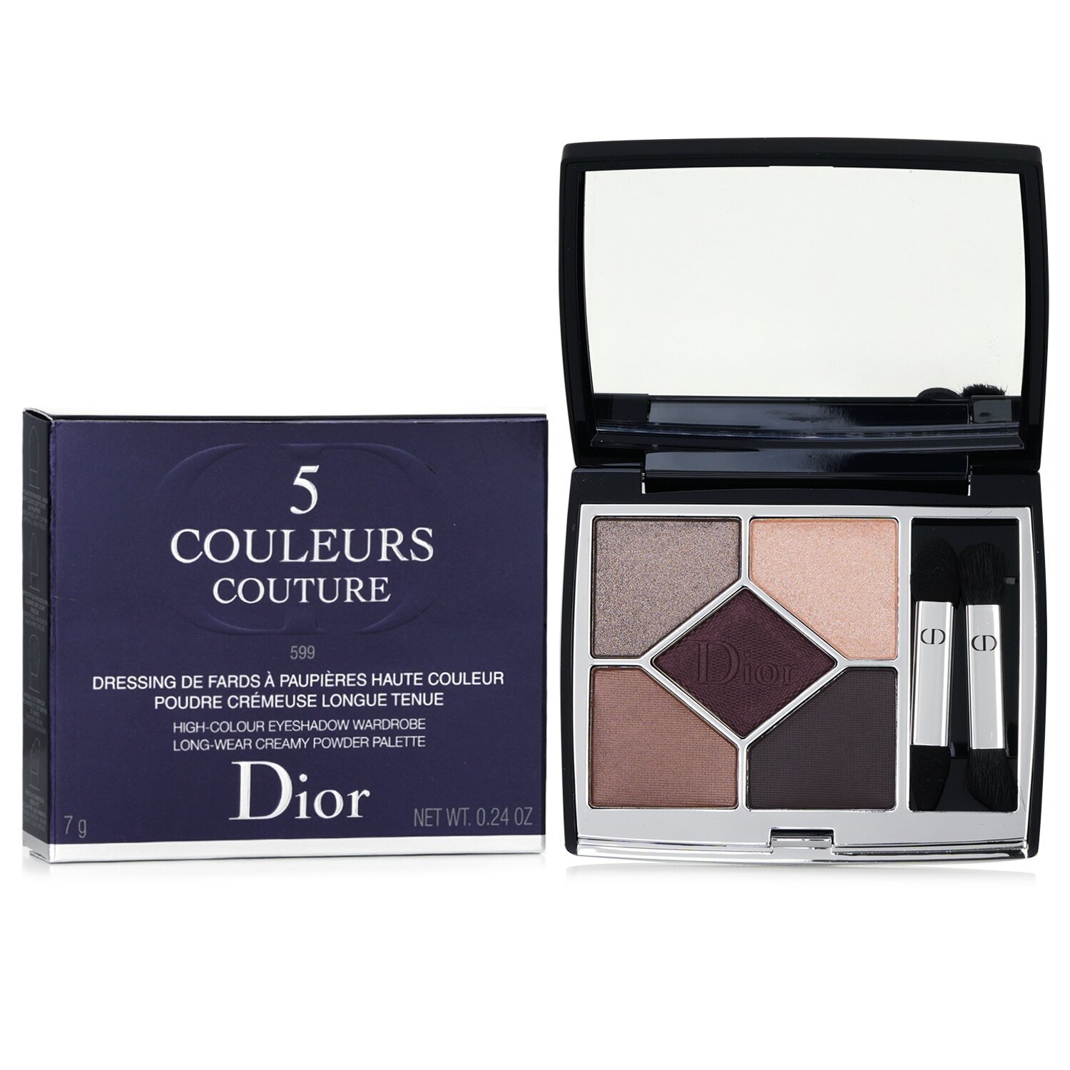 Christian Dior 5 Couleurs Couture Long Wear Creamy Powder Eyeshadow Palette 7g/0.24oz