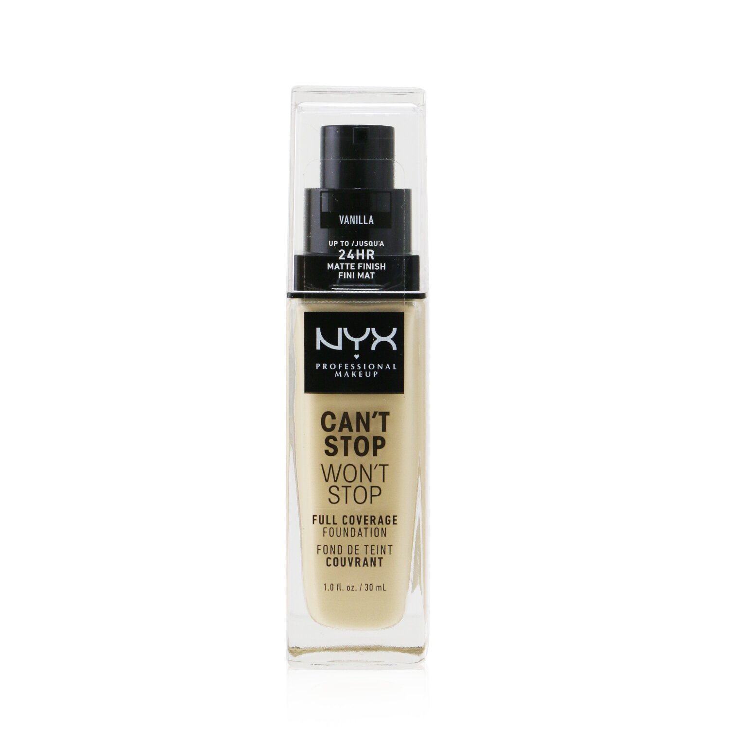 NYX Can't Stop Won't Stop Full Coverage Foundation 30ml/1oz