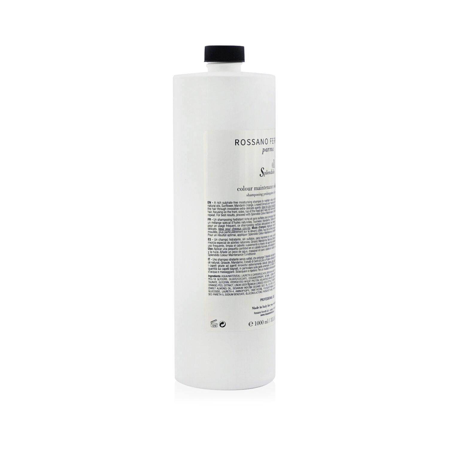 Rossano Ferretti Parma Splendido 01 Colour Maintenance Shampoo (Salon Product) 1000ml/33.8oz