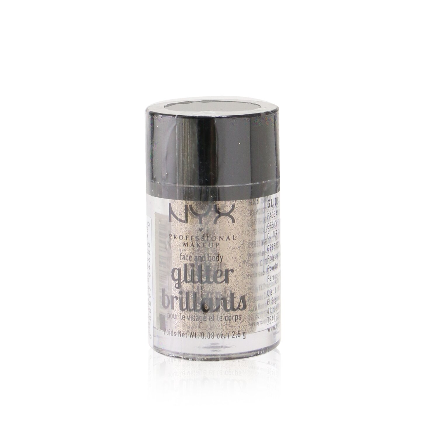 NYX Face & Body Glitter Brillants 2.5g/0.08oz