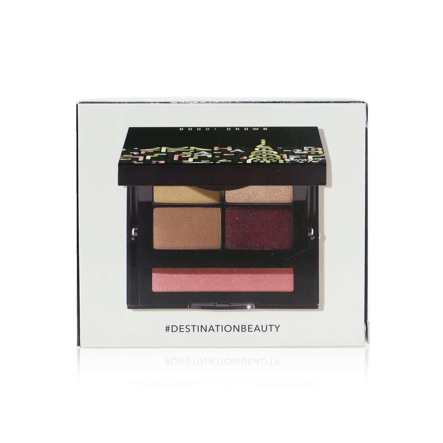 Bobbi Brown Soho Lights Eye & Cheek Palette (2x Eye Shadow, 2x Metallic Eye Shadow, 1x Illuminating Bronzing Powder) 11.06g/0.39oz
