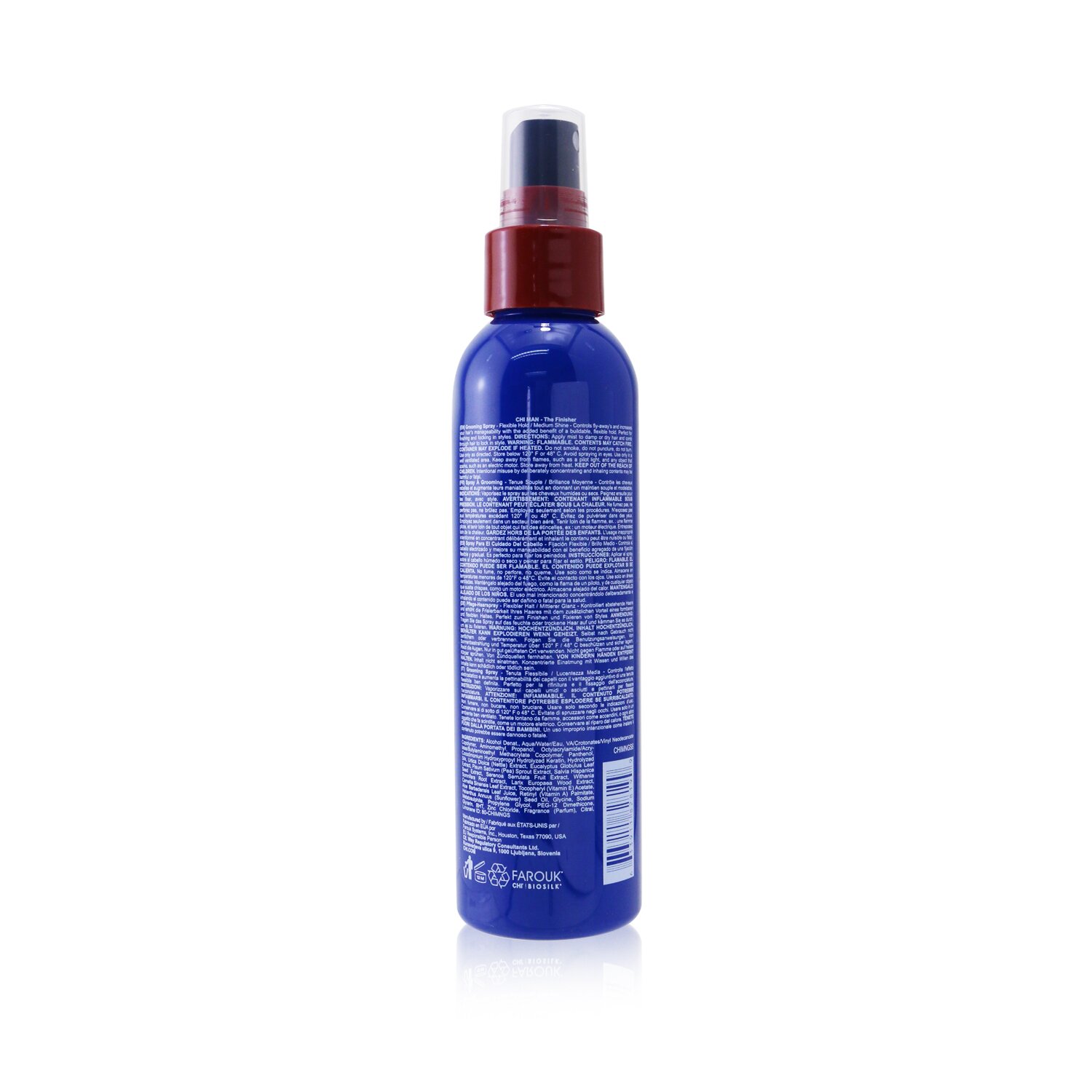 CHI Man The Finisher Grooming Spray (Flexible Hold/ Medium Shine) 177ml/6oz