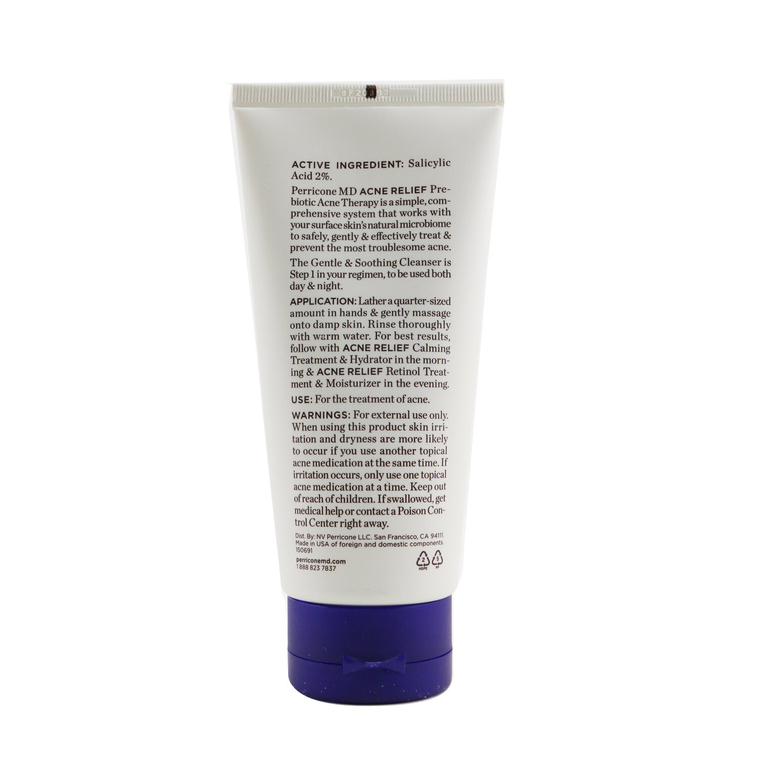Perricone MD Acne Relief Gentle & Soothing Cleanser 177ml/6oz