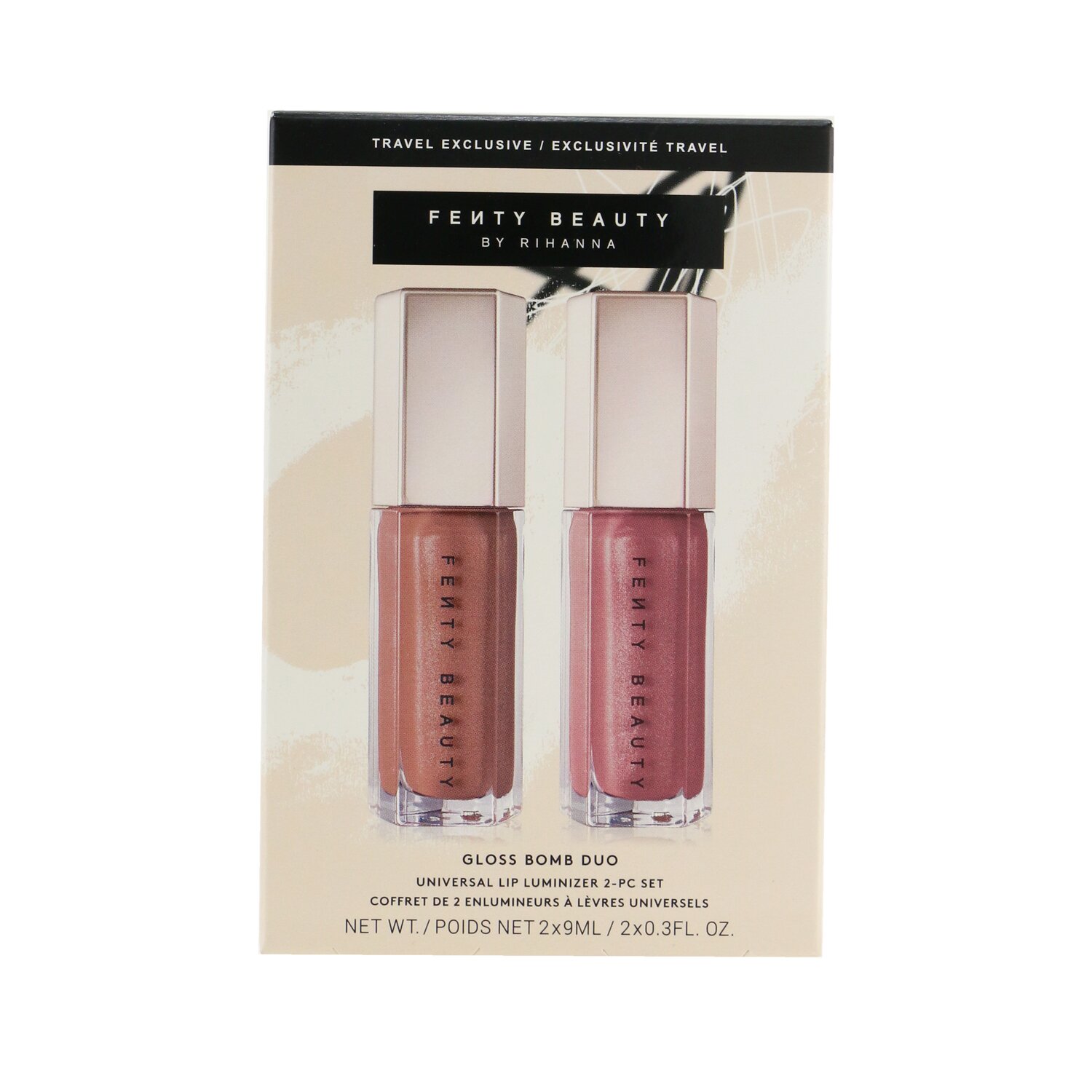 Fenty Beauty by Rihanna Gloss Bomb Duo Set (2x Lip Luminizer) 2x9ml/0.3oz