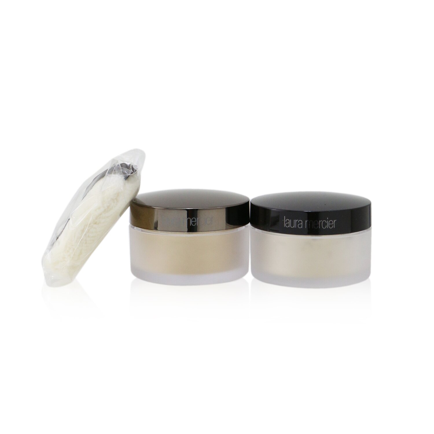 Laura Mercier Matte & Glow Translucent Loose Setting Powders & Puff Duo (2x Loose Setting Powder, 1x Mini Velour Puff) 2x9.3g/0.33oz
