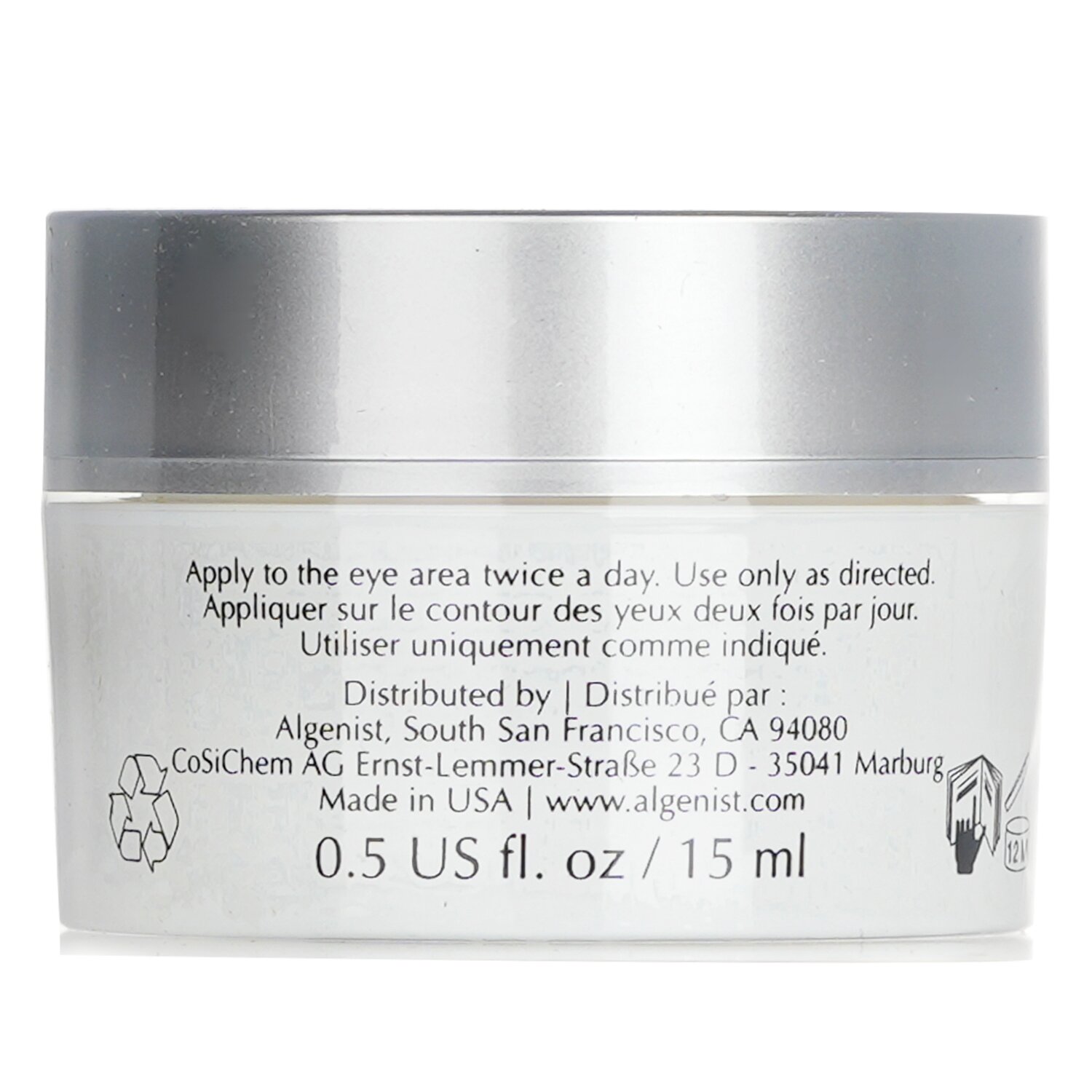 Algenist Elevate Firming & Lifting Contouring Eye Cream 15ml/0.5oz