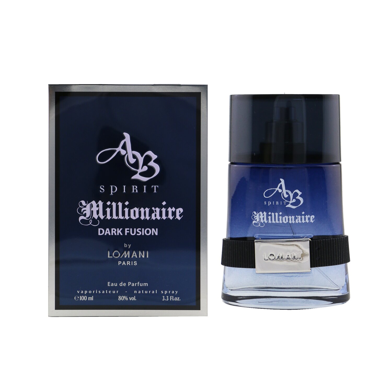 Lomani AB Spirit Millionaire Dark Fusion Lomani Eau De Parfum Spray 100ml/3.4oz