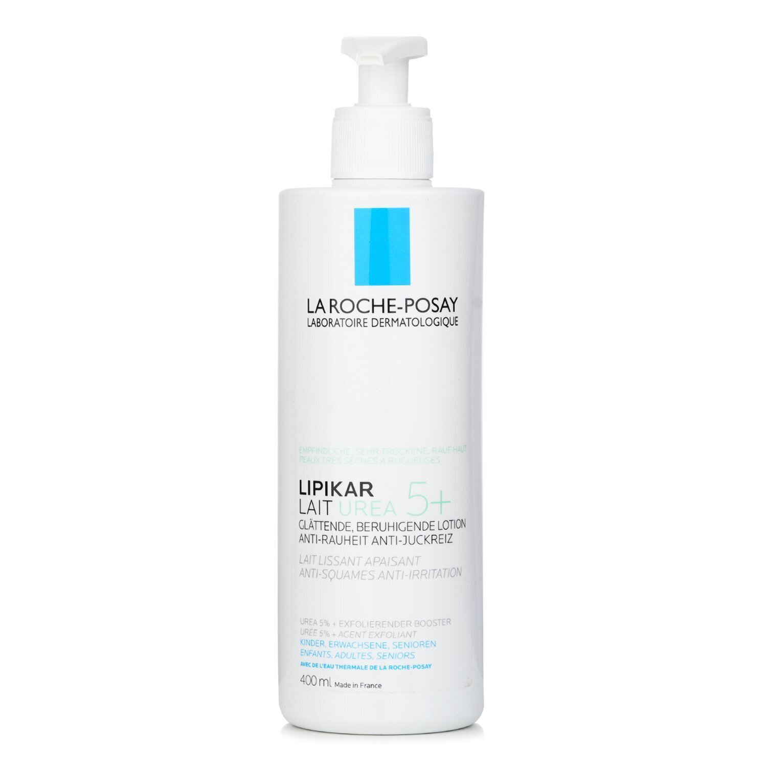 La Roche Posay Lipikar Lait Urea 5+ Smoothing Soothing Lotion (Anti-Flaking & Anti-Irritation)(Random Packaging) 400ml/13.5oz