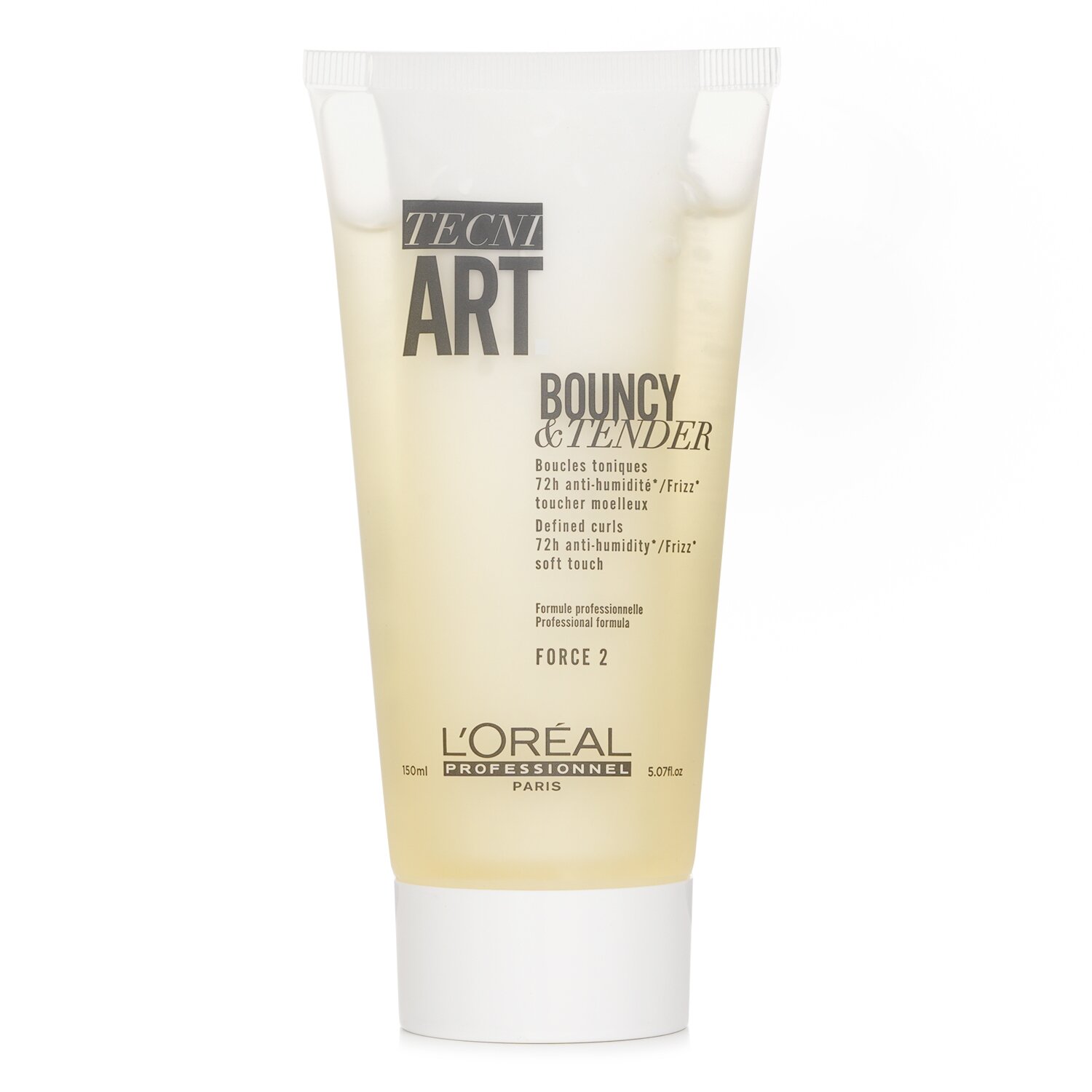 L'Oreal Professionnel Tecni.Art Bouncy & Tender (Defined Curls, 72H Anti-Humidity*/ Frizz* Soft Touch - Force 2) 150ml/5.1oz