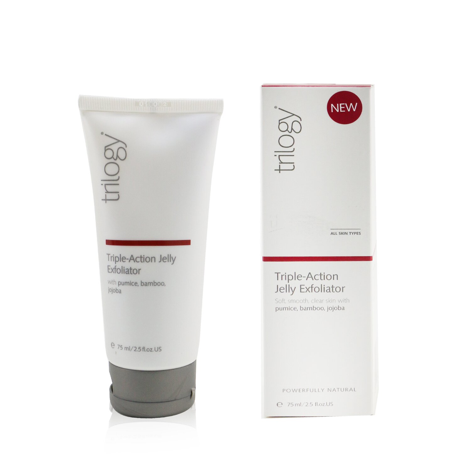 Trilogy Triple-Action Jelly Exfoliator (For All Skin Types) 75ml/2.5oz
