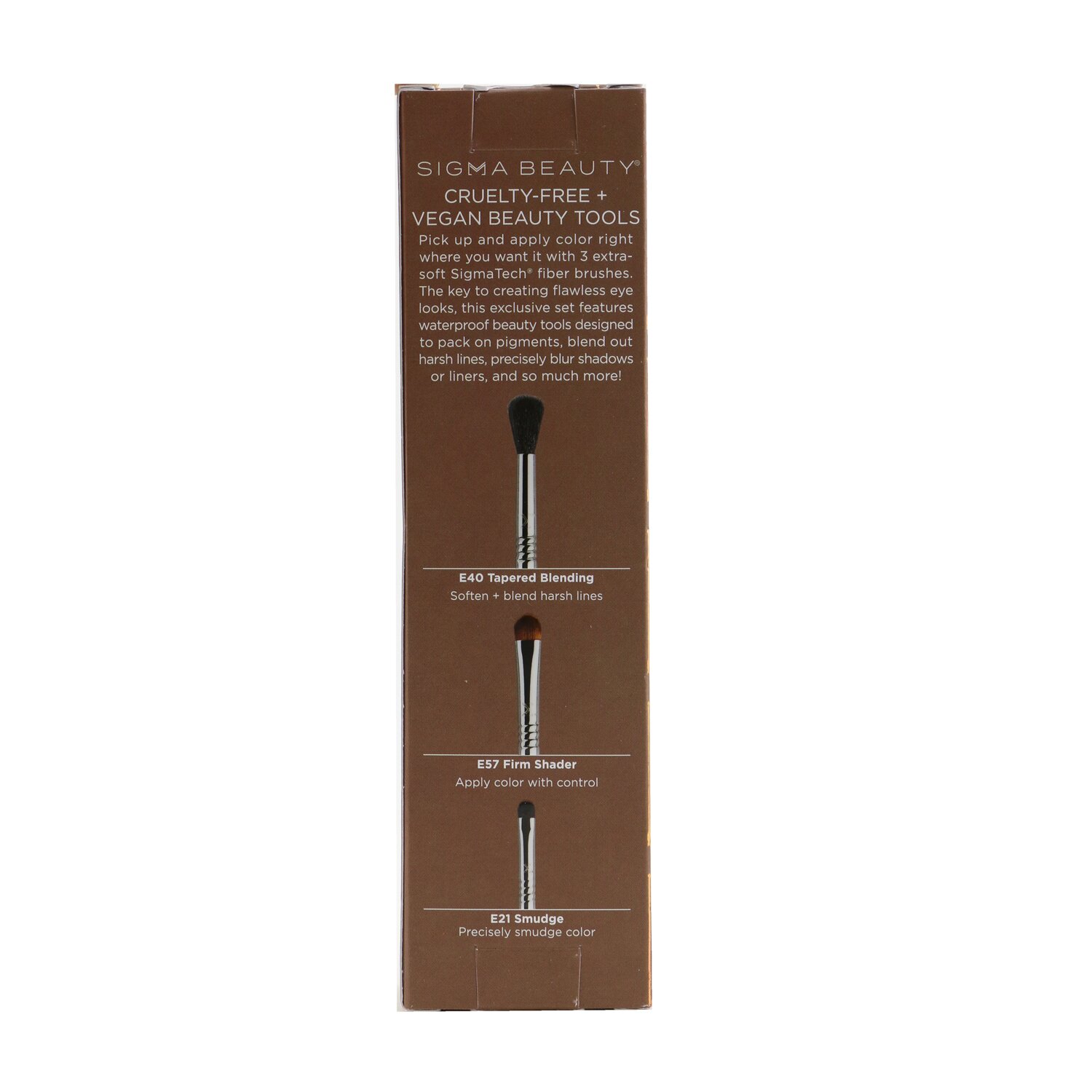 Sigma Beauty Perfect Precision Трио для Глаз (3x Кисть для Глаз) 3pcs