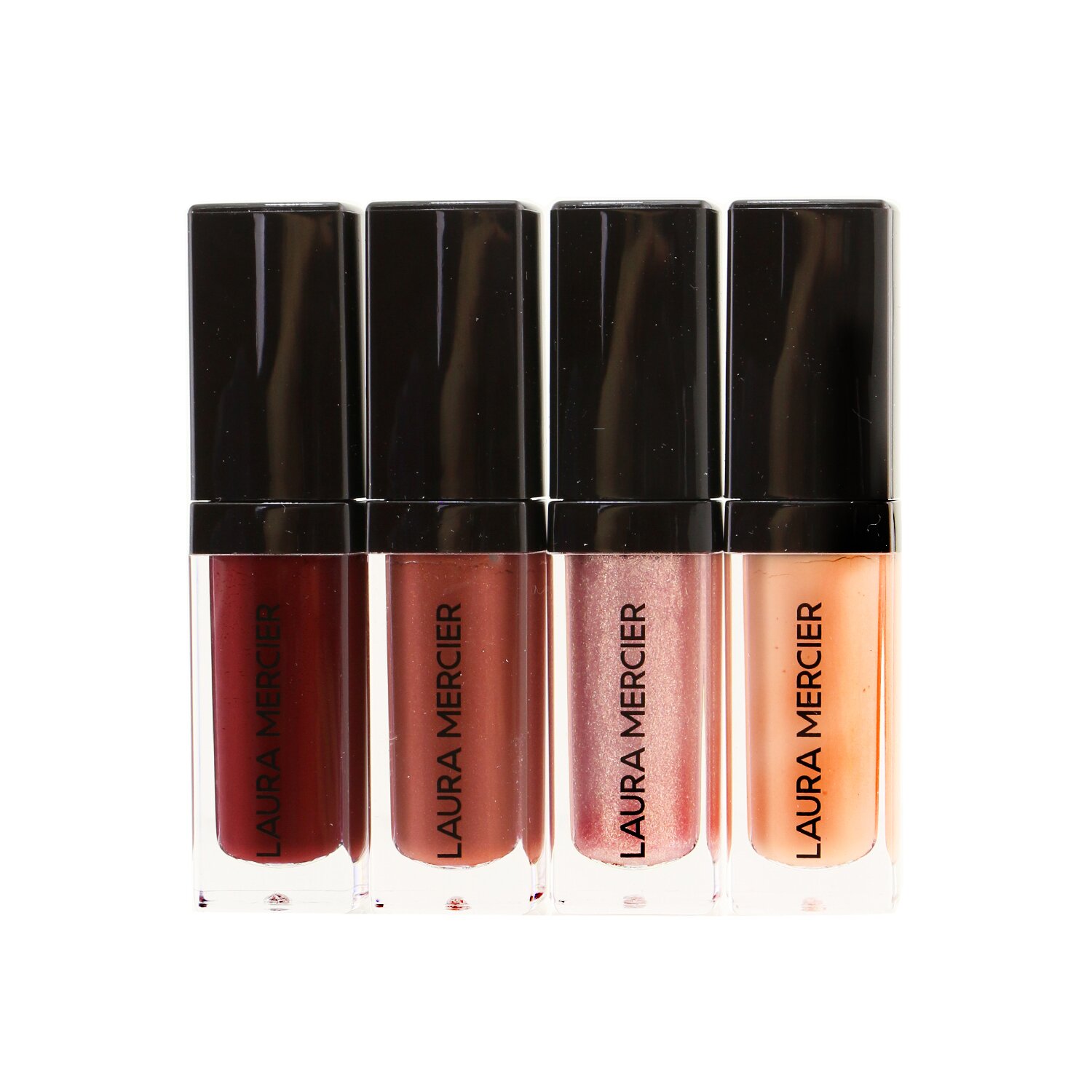 Laura Mercier Kisses From The Balcony Mini Lip Glace Collection (4x Mini Lip Glaze) 4x2.8g/0.1oz