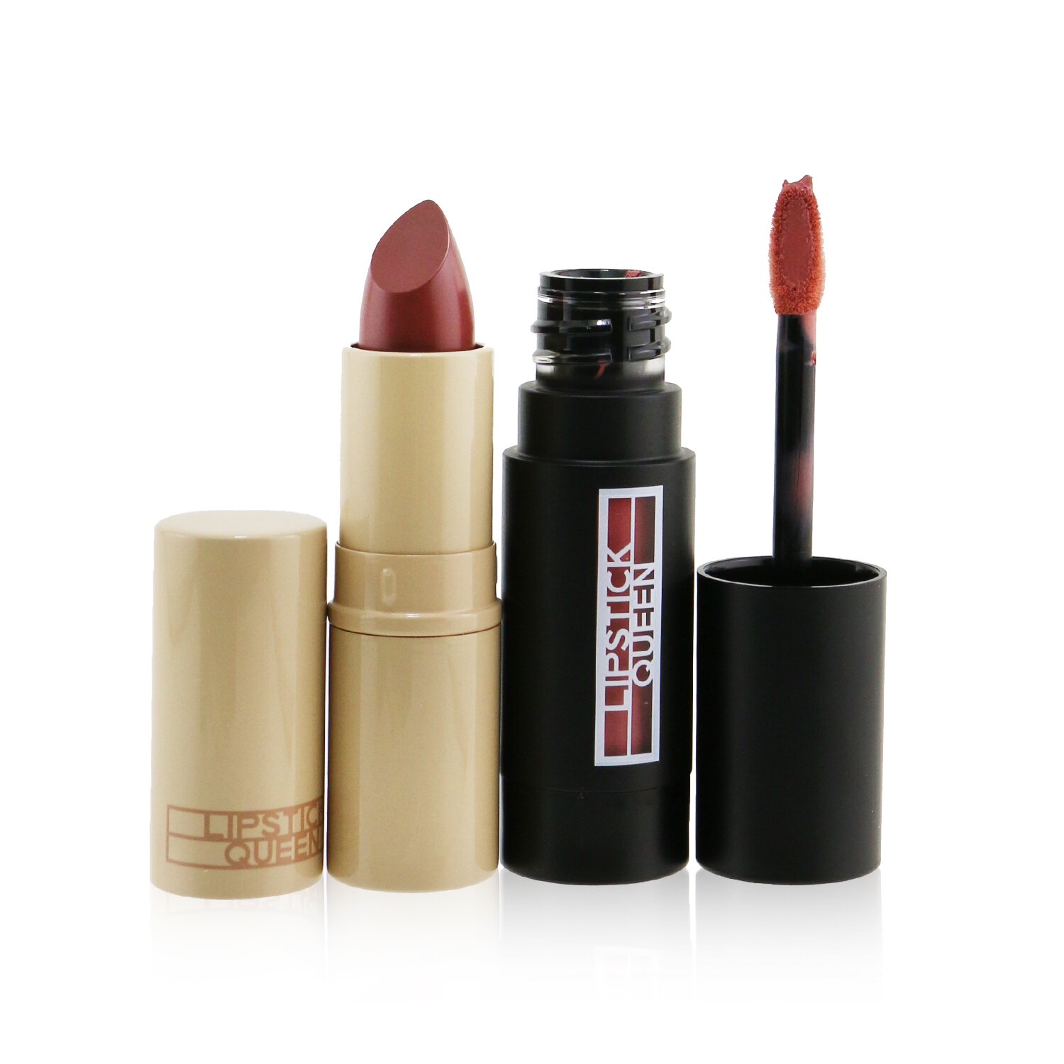 Lipstick Queen Indulge Me Lip Duo: 1x Lipdulgence Lip Mousse 2pcs