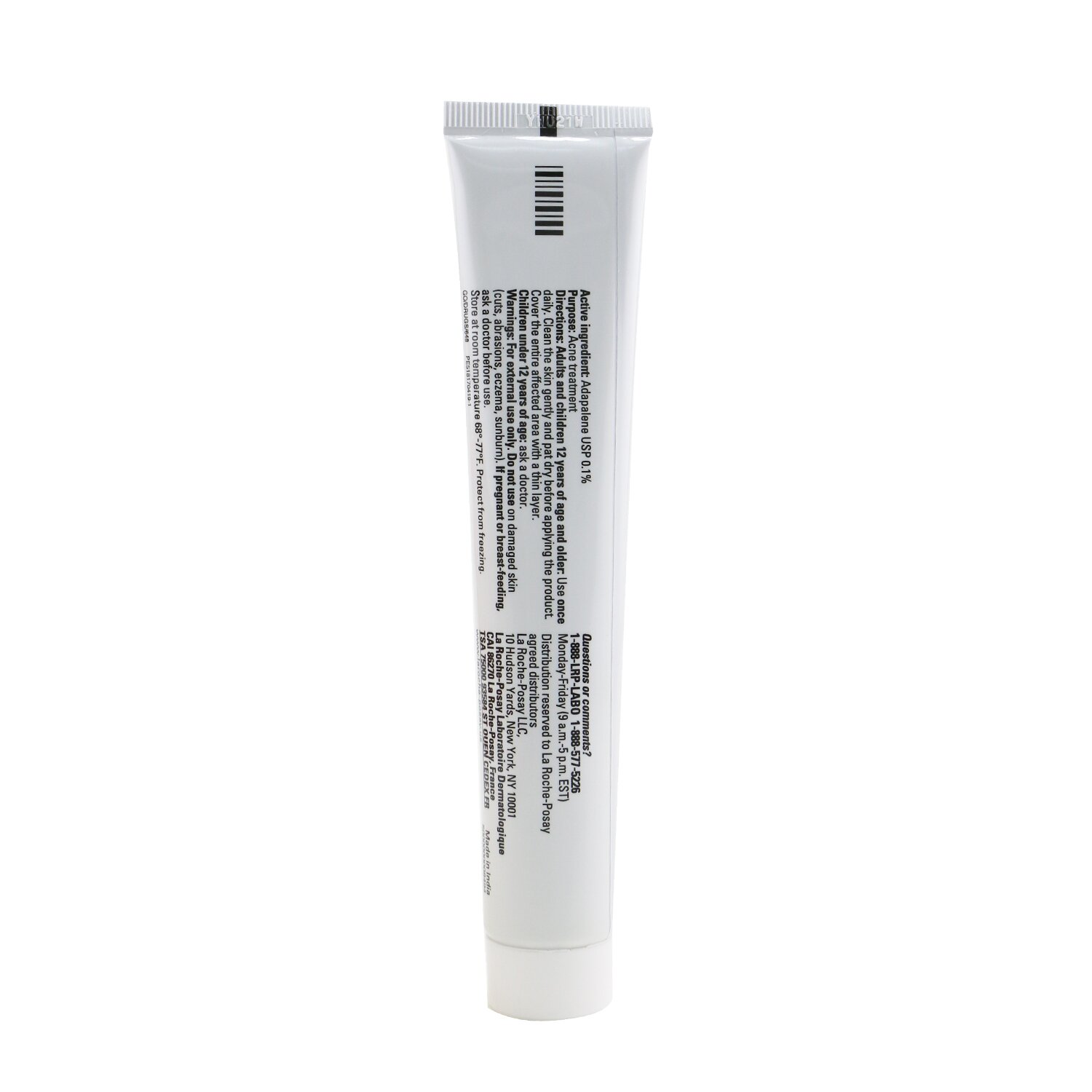 La Roche Posay Effaclar Adapalene Gel 0.1% Acne Treatment 45g/1.5oz