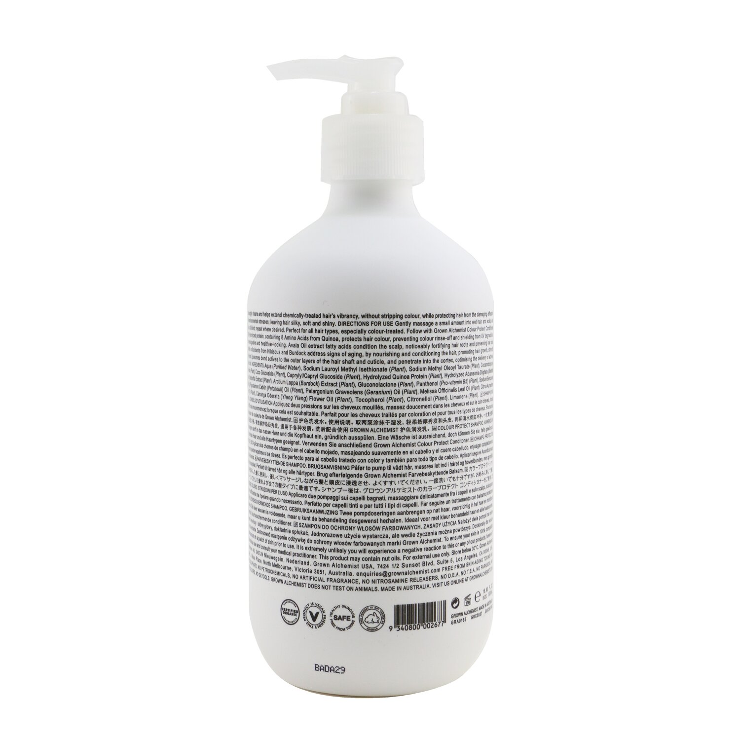 Grown Alchemist Colour Protect - Shampoo 0.3 500ml/16.9oz