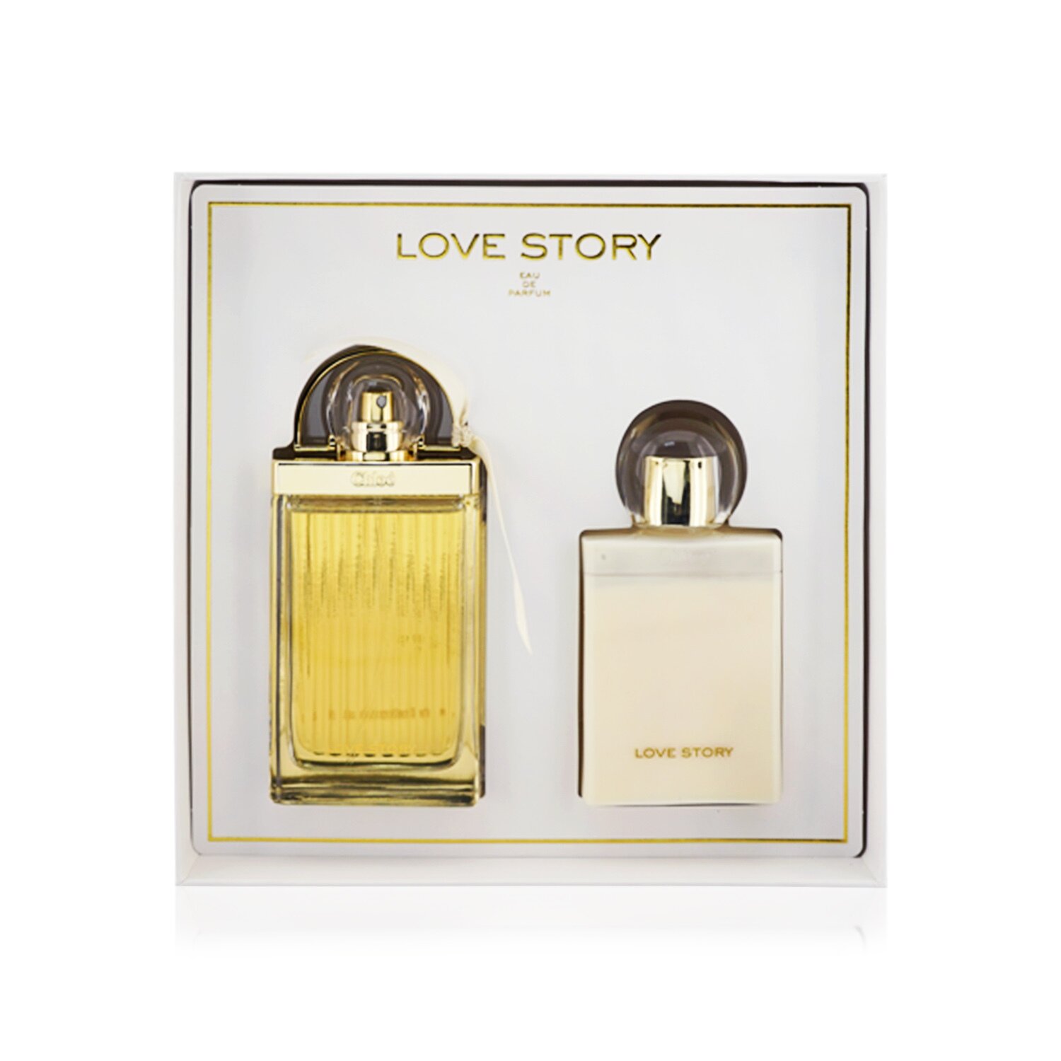 Chloe Love Story Coffret: Eau De Parfum Spray 75ml/2.5oz + Loción Corporal Perfumada 100ml/3.4oz 2pcs