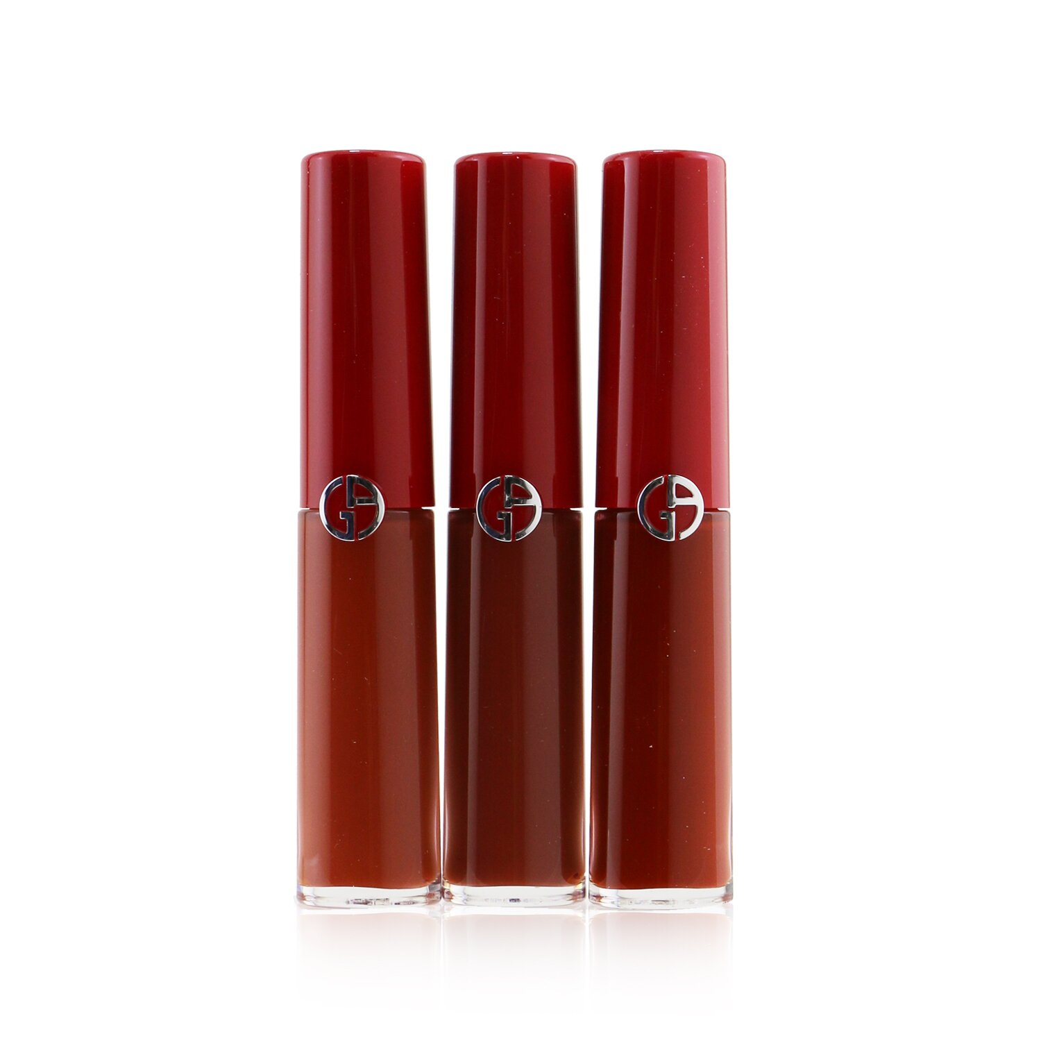 Giorgio Armani Lip Maestro Intense Velvet Color Set (3x Mini Liquid Lipstick) 3x3.5ml/0.12oz