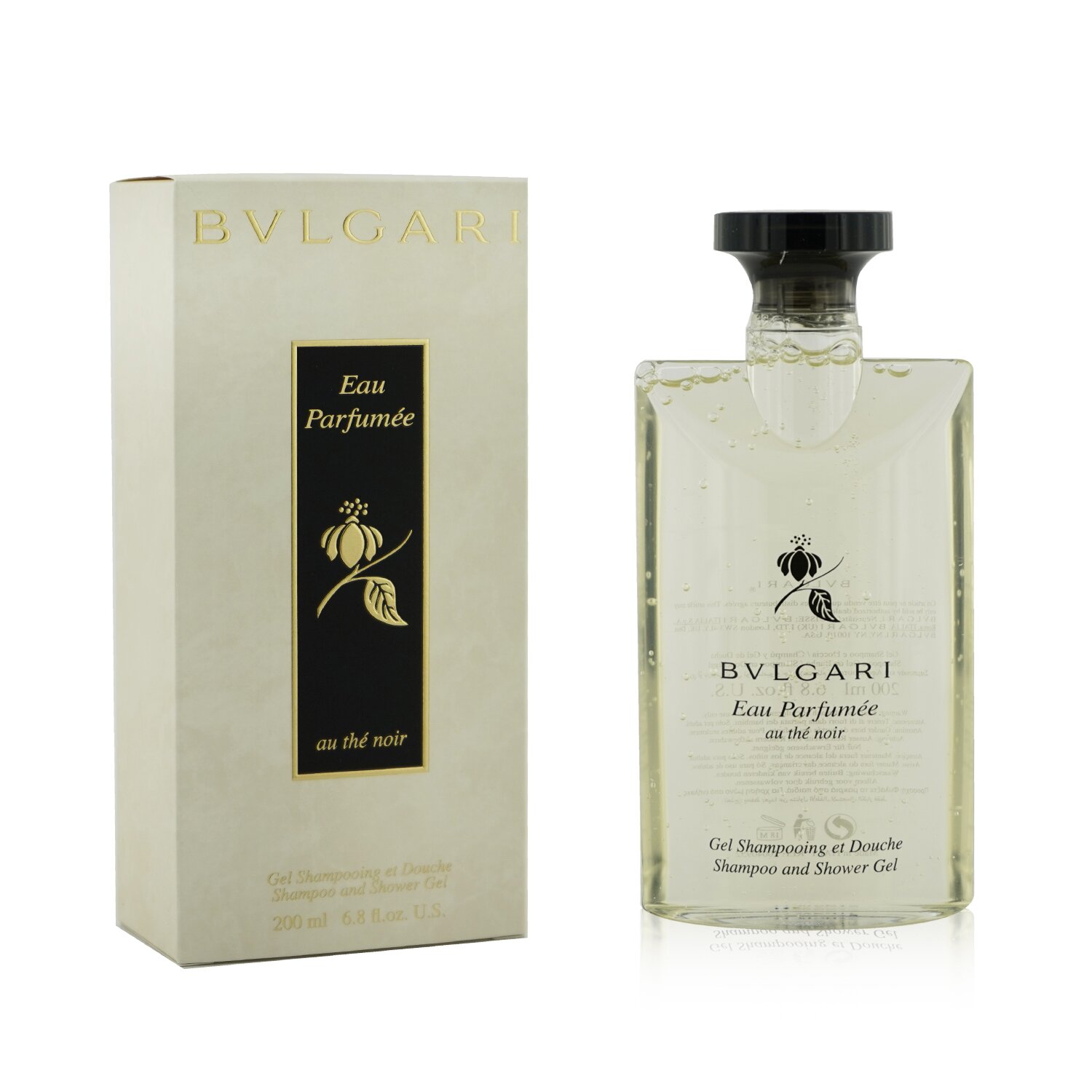 Bvlgari Eau Parfumee Au The Noir Shampoo & Shower Gel 200ml/6.8oz
