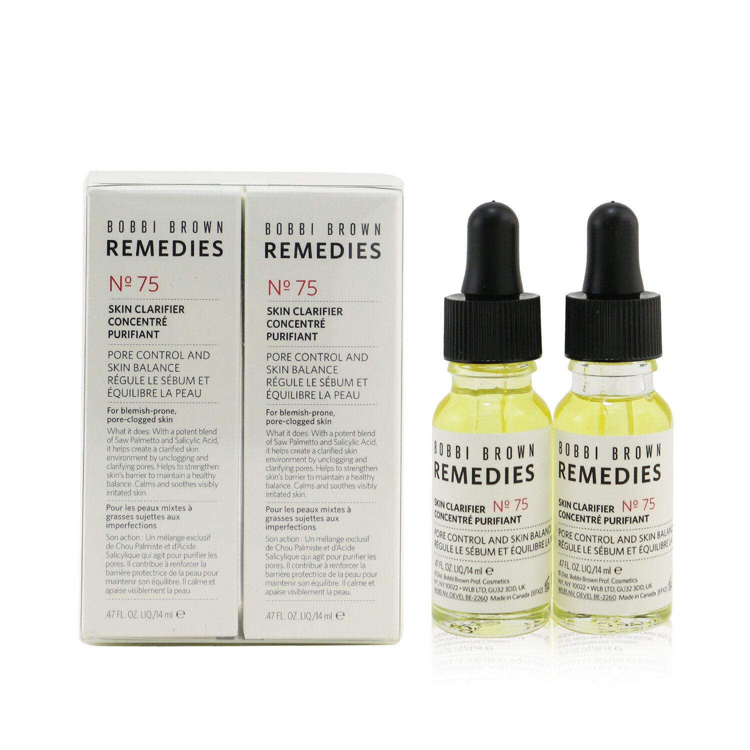 Bobbi Brown Bobbi Brown Remedies Skin Clarifier No 75 Duo Set 2x14ml/0.47oz