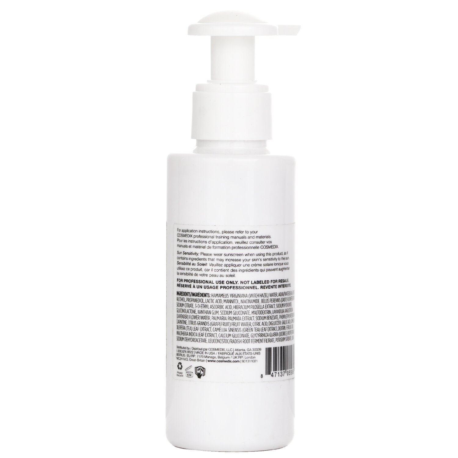 CosMedix 歌斯美迪  簡直完美 24/7 亮白精華 - 沙龍大小 120ml/4oz