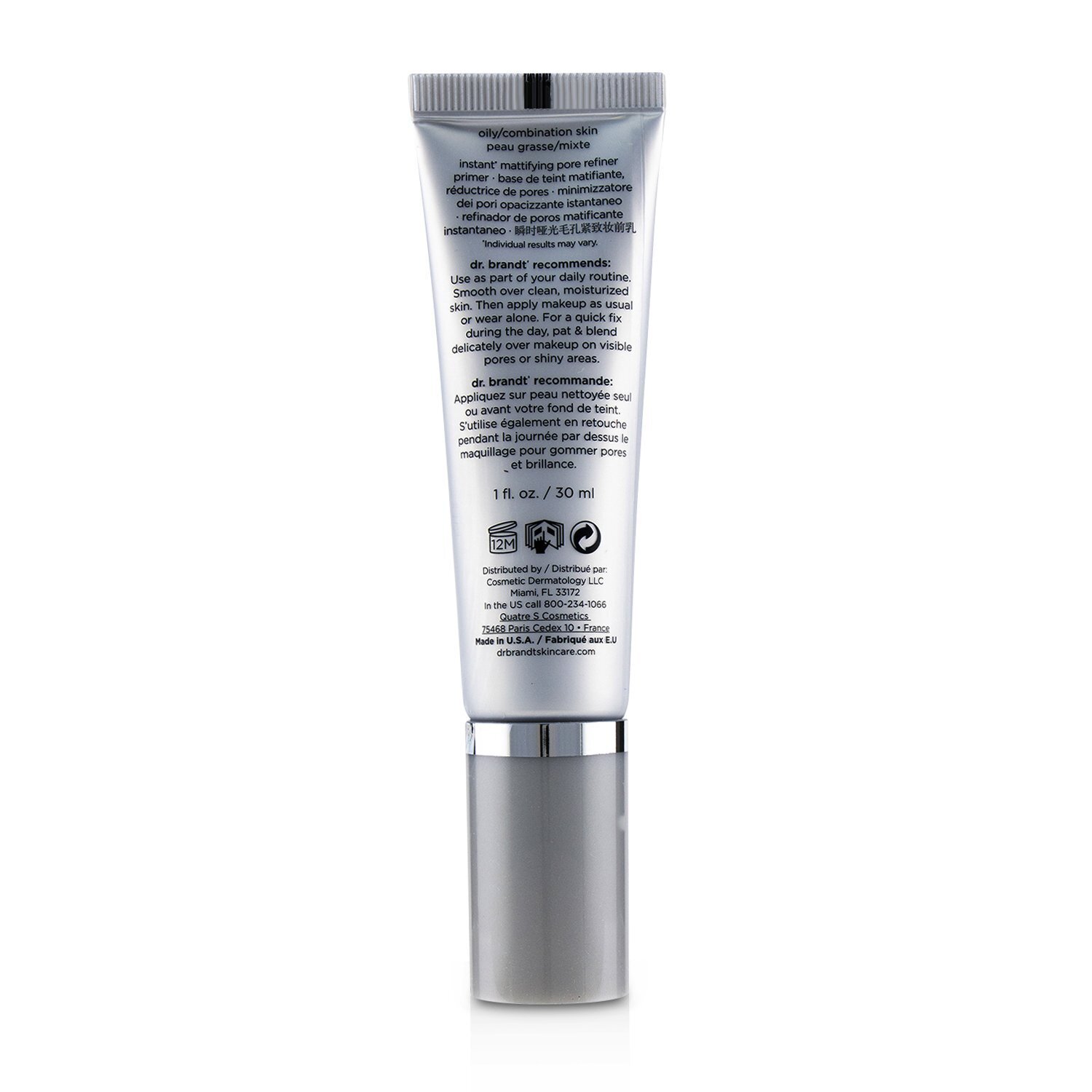 Dr. Brandt Pores No More قابض للمسام (للبشرة الدهنية/المختلطة) 30ml/1oz
