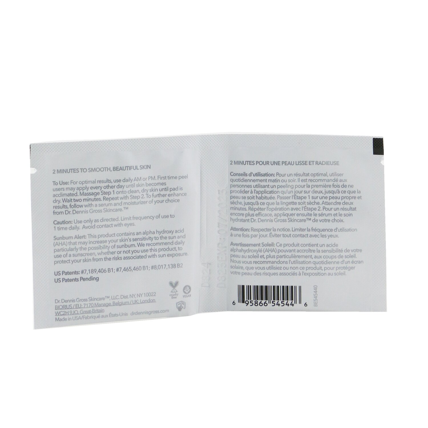 Dr Dennis Gross Alpha Beta Extra Strength Daily Peel (Box Slightly Damaged) 5 Treatments