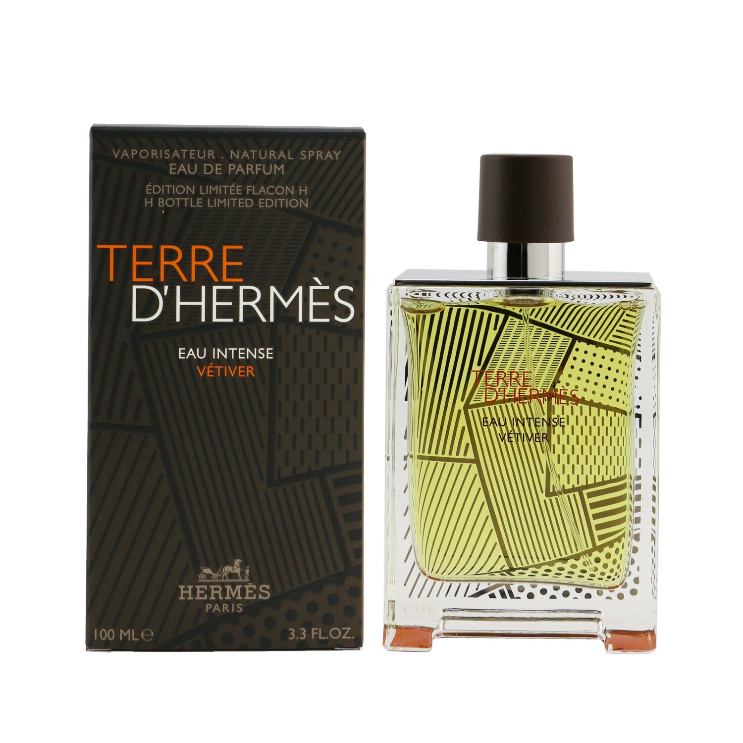 Hermes Terre D'Hermes Eau Intense Vetiver Eau De Parfum Spray (Edición Limitada) 100ml/3.3oz