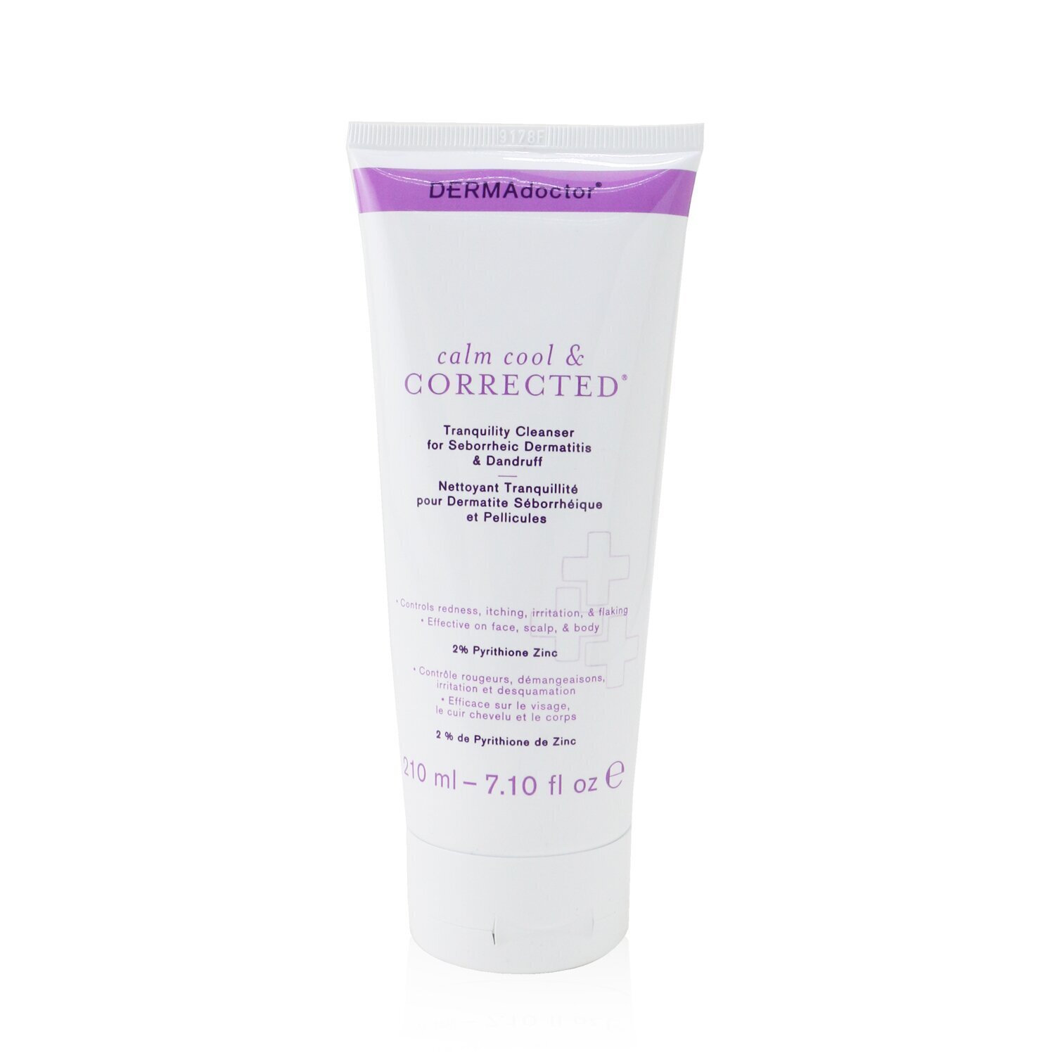 DERMAdoctor Calm Cool & Corrected Tranquility Cleanser (Exp. Date: 06/2021) 210ml/7.1oz