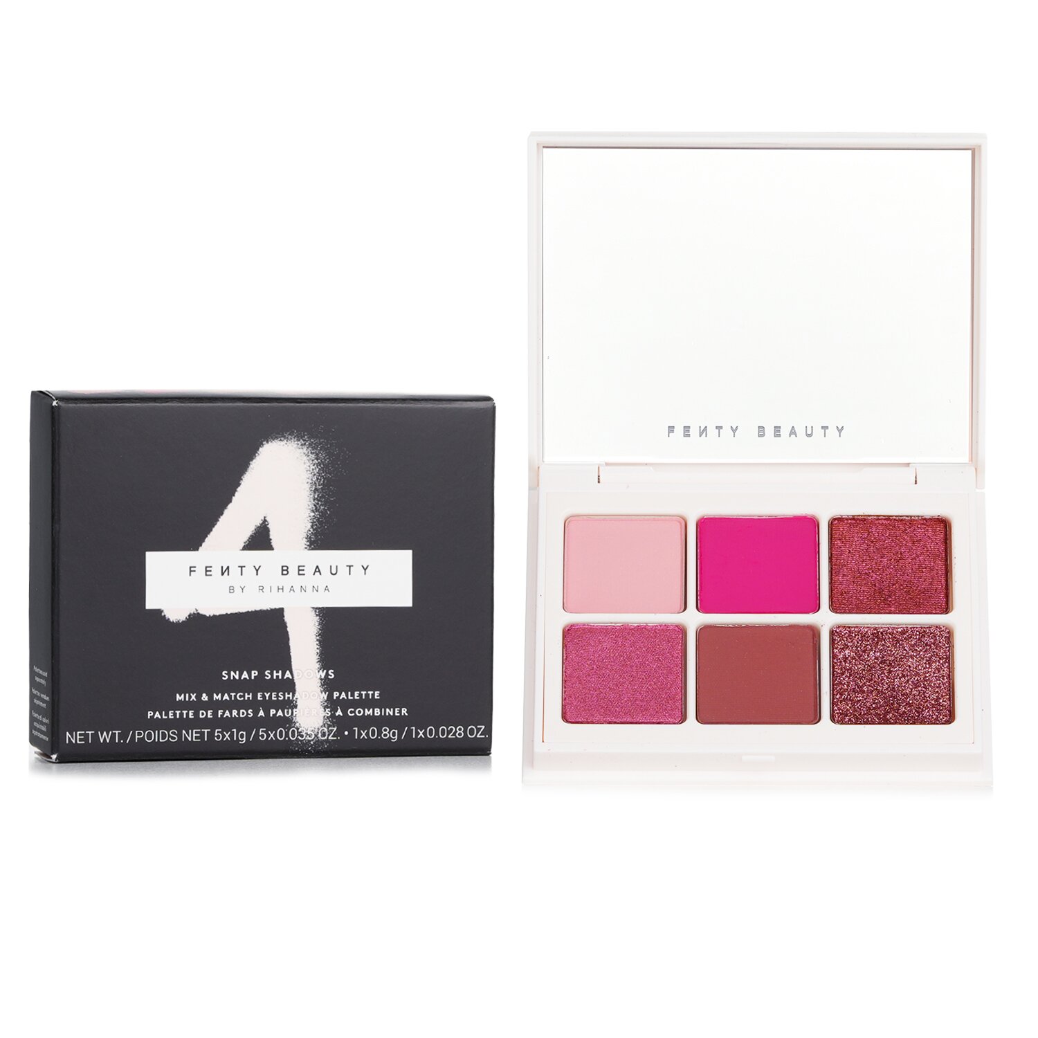Fenty Beauty by Rihanna Snap Shadows Mix & Match Eyeshadow Palette (6x Eyeshadow) 5.8g/0.203oz