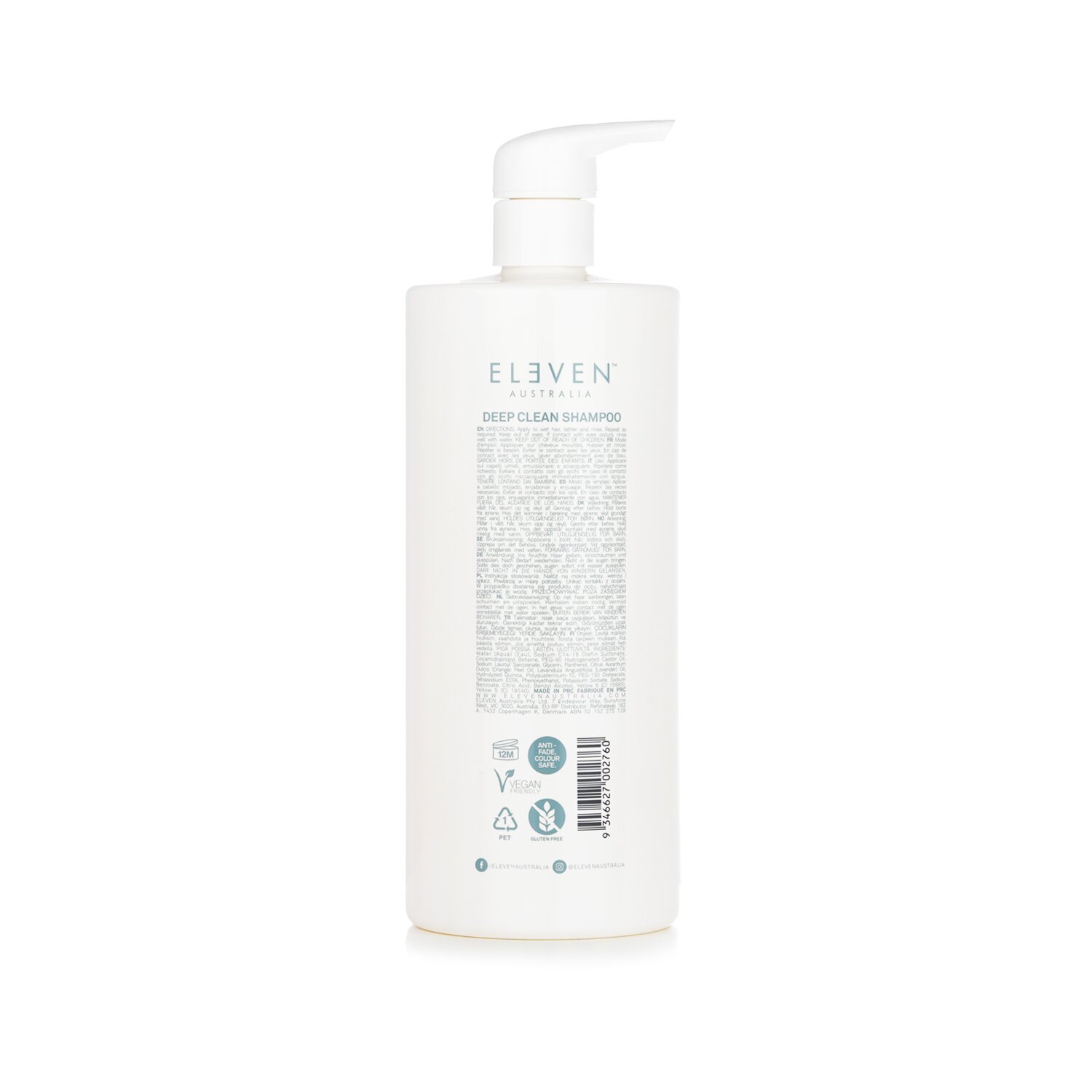 Eleven Australia Deep Clean Shampoo 960ml/32.5oz