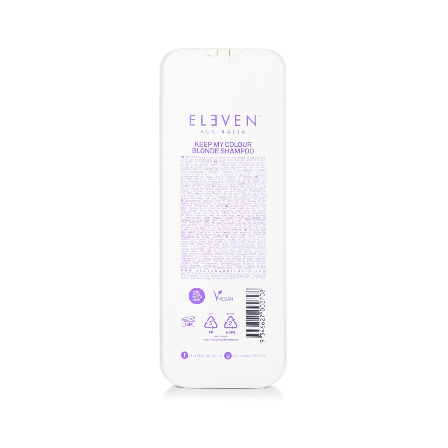 Eleven Australia Keep My Colour Blonde Shampoo 300ml/10.1oz