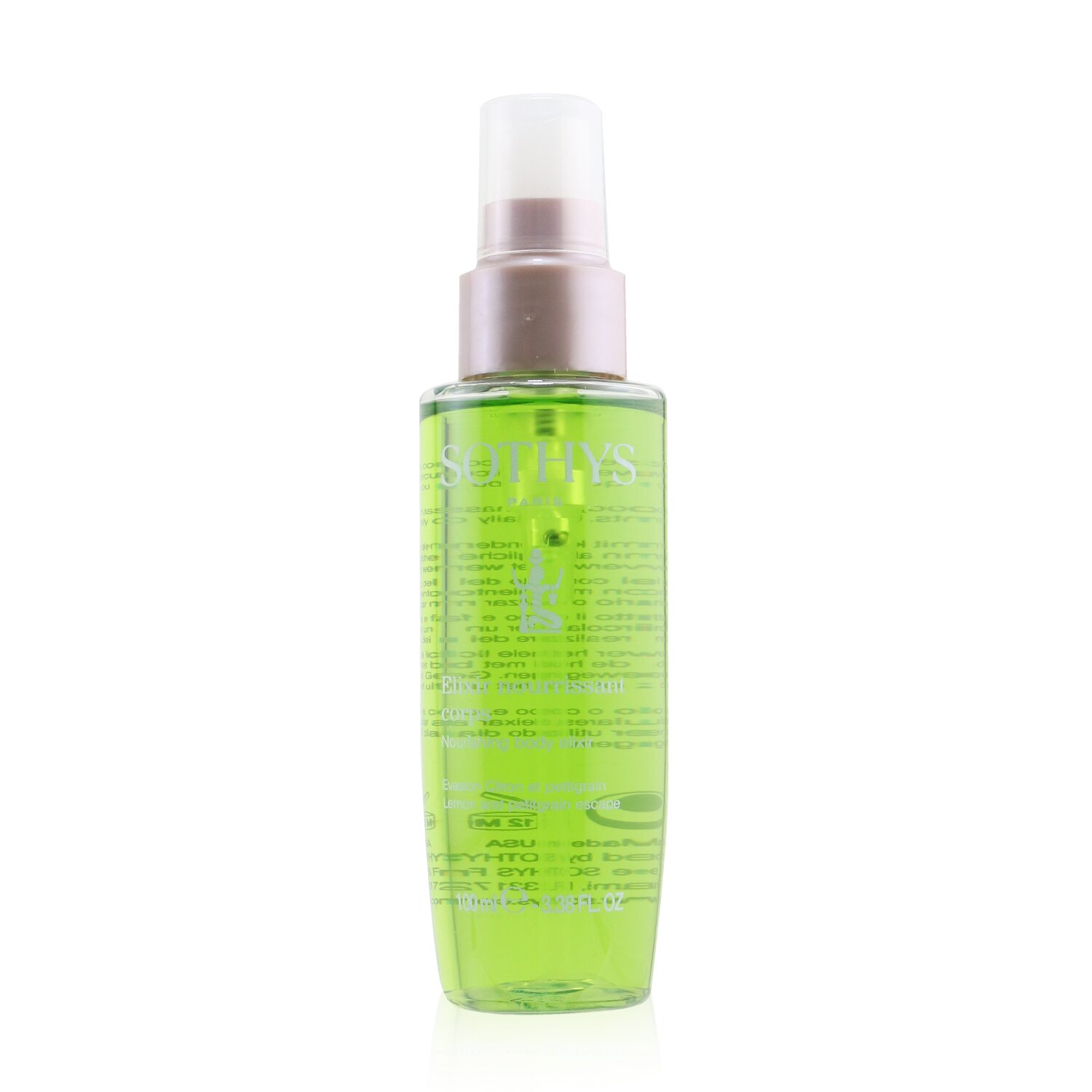 Sothys Питательный Эликсир для Тела - Lemon & Pettgrain Escape 100ml/3.38oz