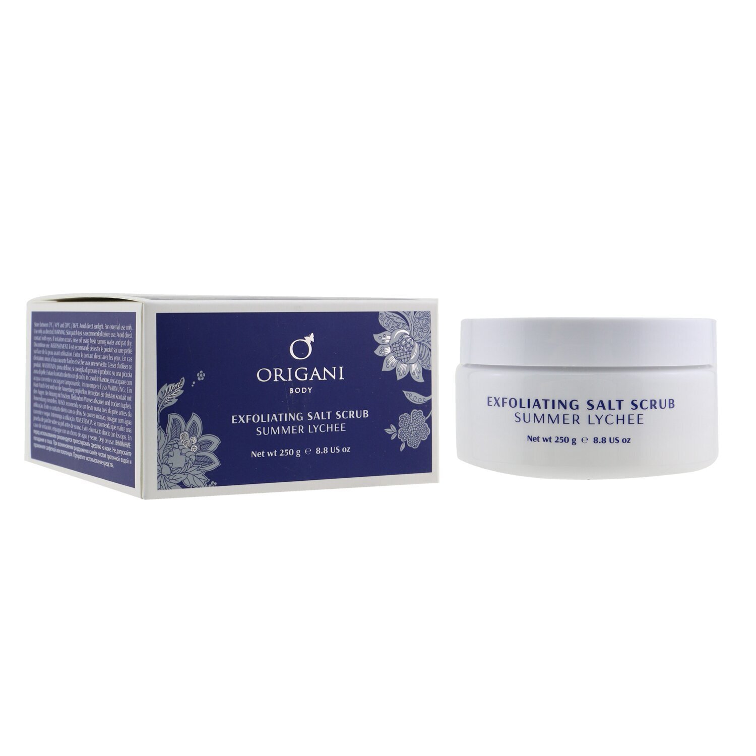 Origani Body Exfoliating Salt Scrub - Summer Lychee 250g/8.8oz