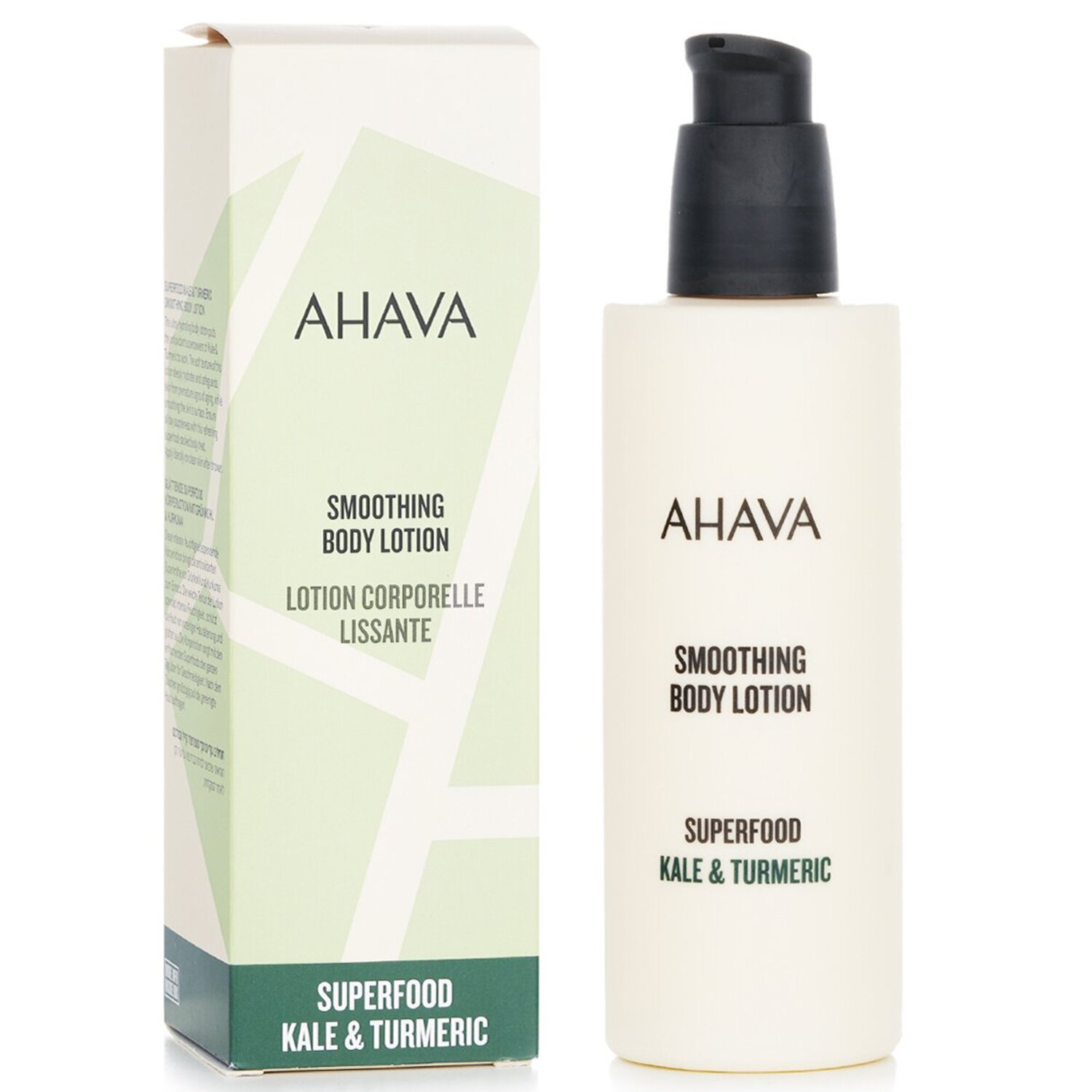 Ahava Superfood Kale & Turmeric Smoothing Body Lotion 250ml/8.5oz