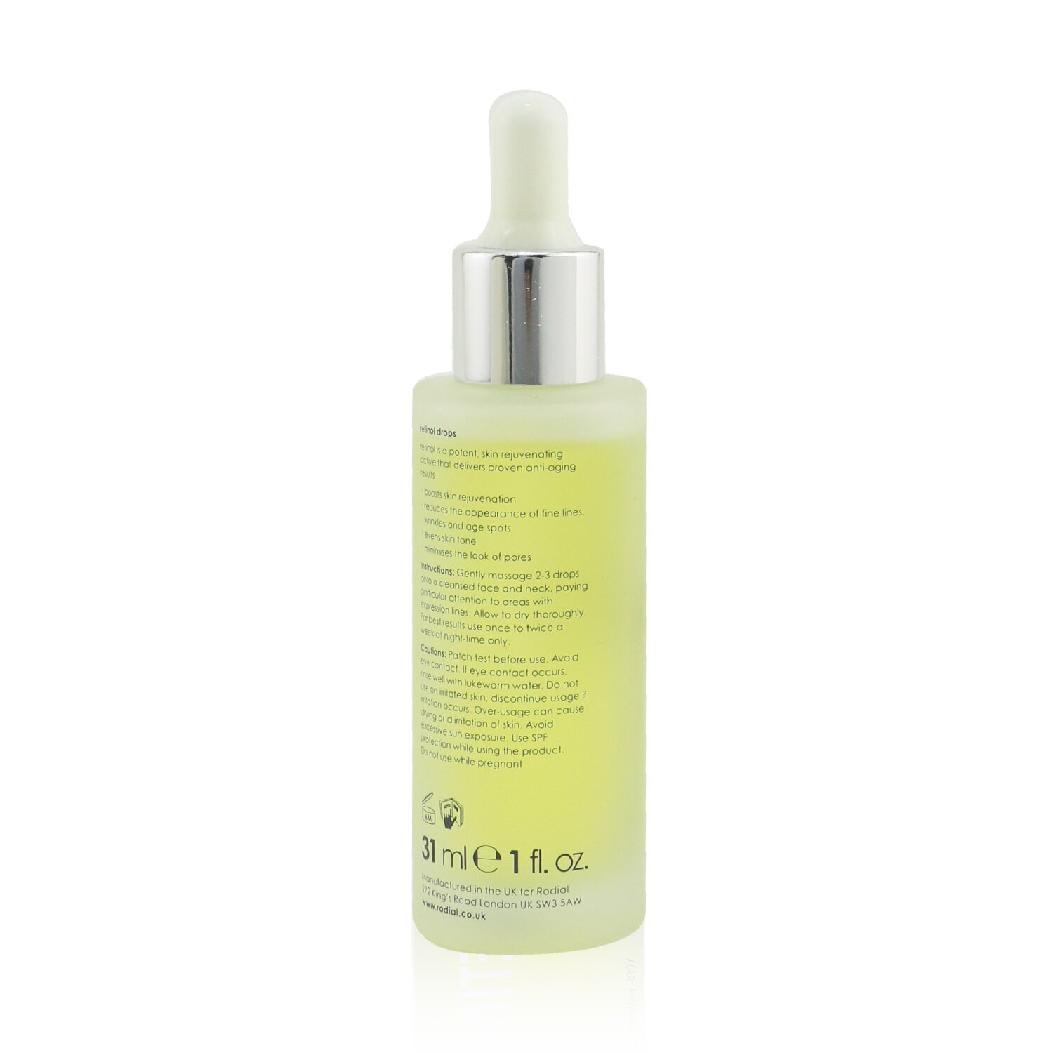 Rodial Retinol Drops - 10% Retinol Rejvenating Concentrate (Unboxed) 31ml/1oz