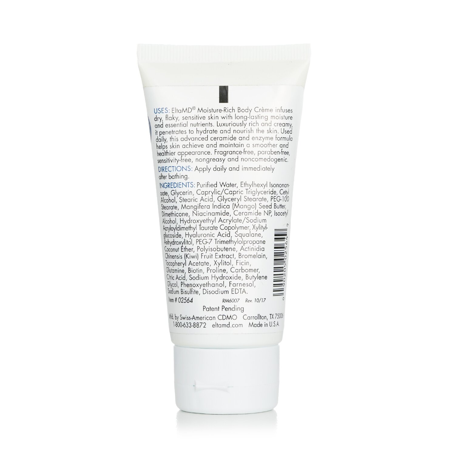 EltaMD Moisture-Rich Body Creme 59g/2oz