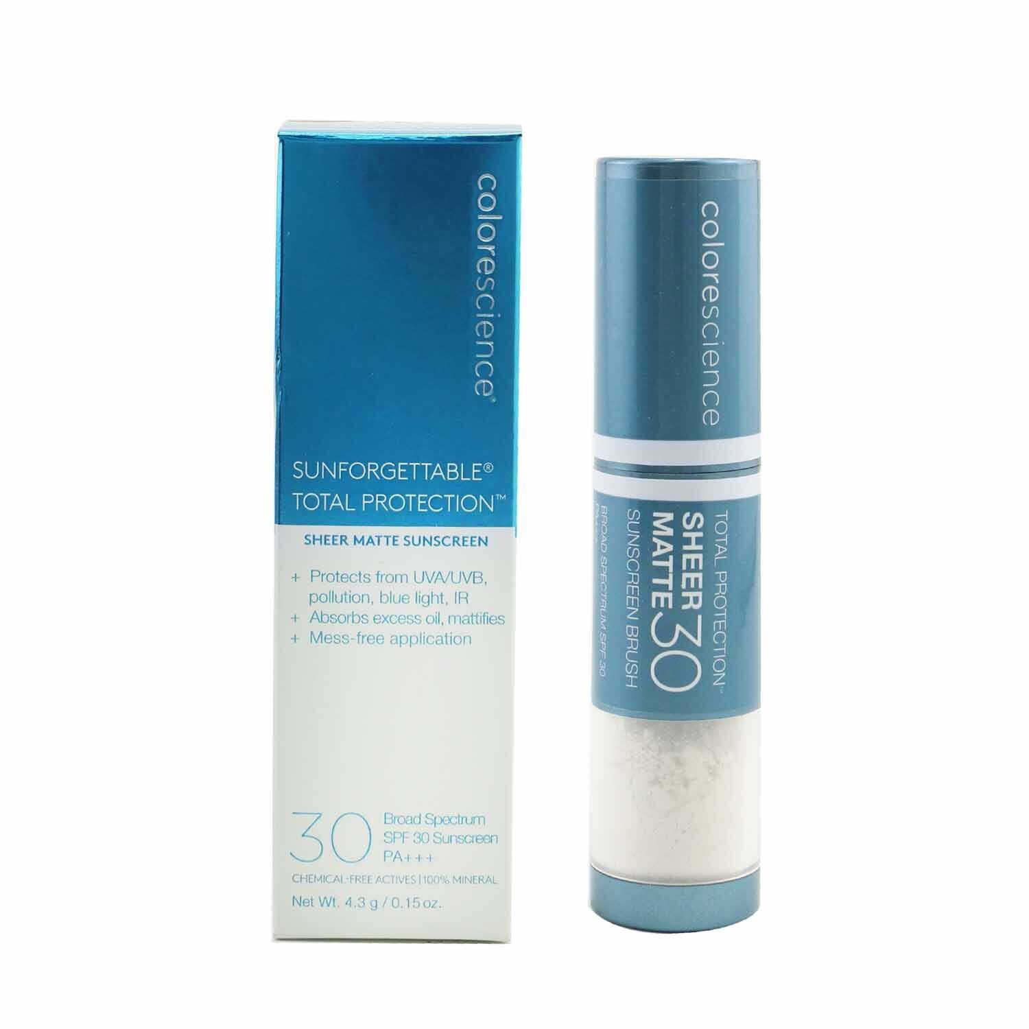 Colorescience Sunforgettable Total Protection Sheer Matte Sunscreen SPF 30 4.3g/0.15oz