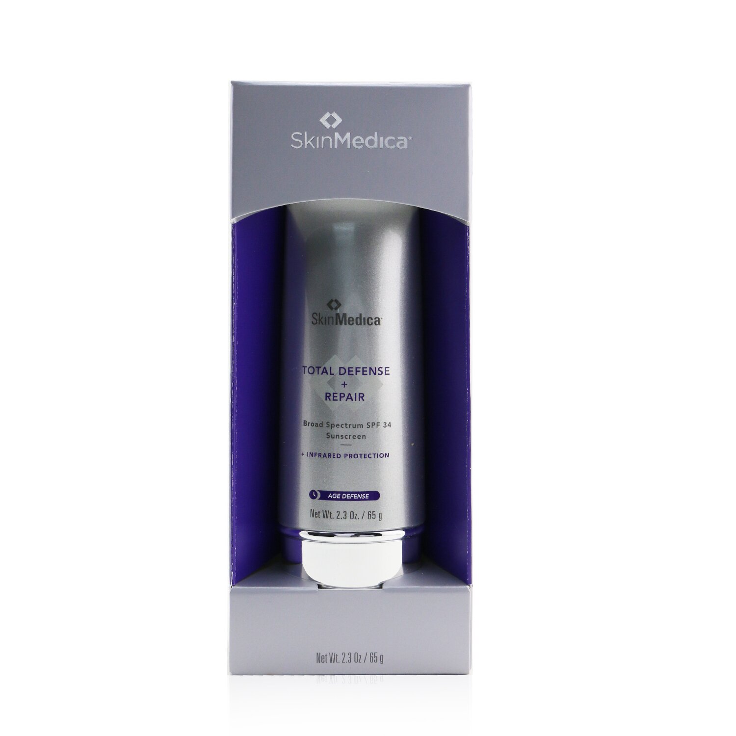 Skin Medica Total Defense + Repair SPF 34 (Exp. Date: 08/2021) 65g/2.3oz