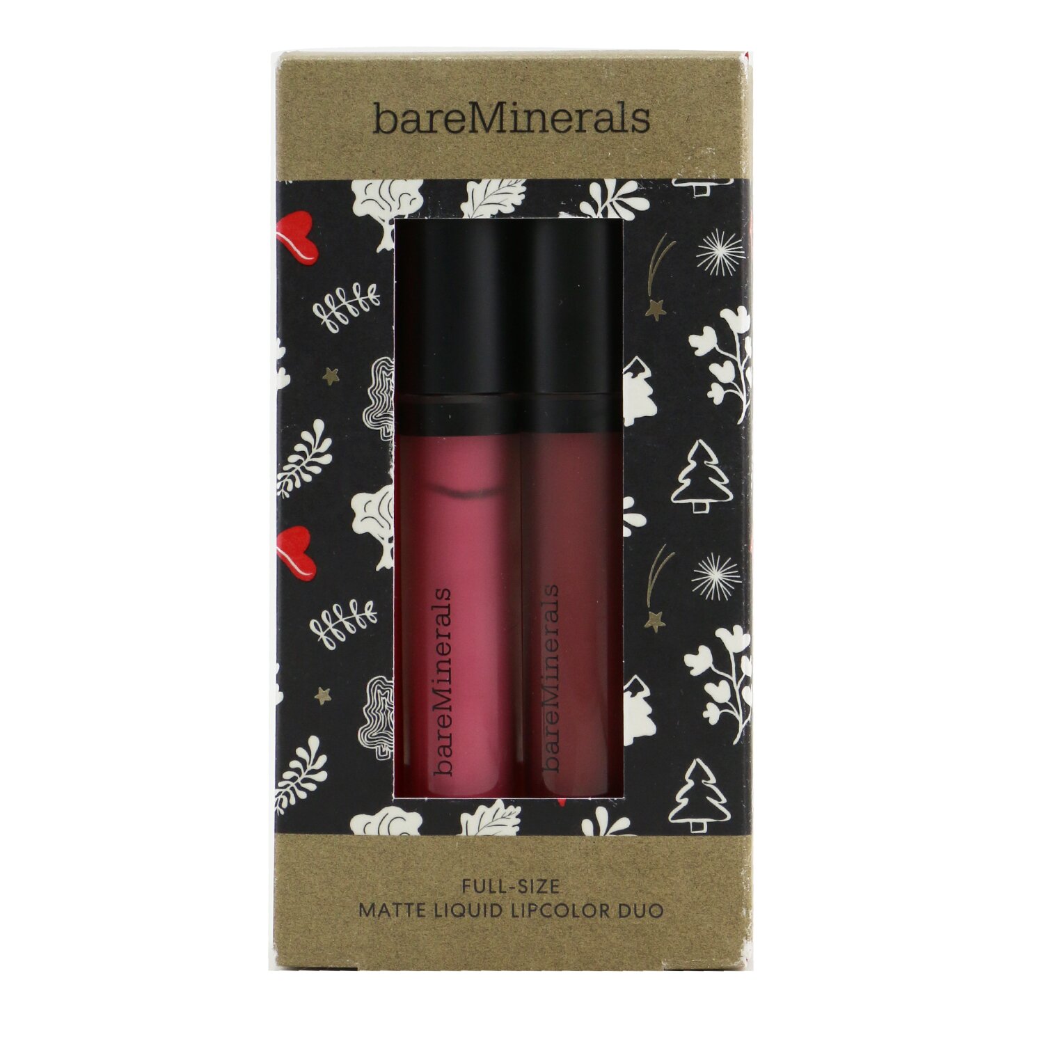 BareMinerals Full Size Matte Liquid Lipcolor Duo (2x Liquid Lipcolor) 2x4ml/0.13oz