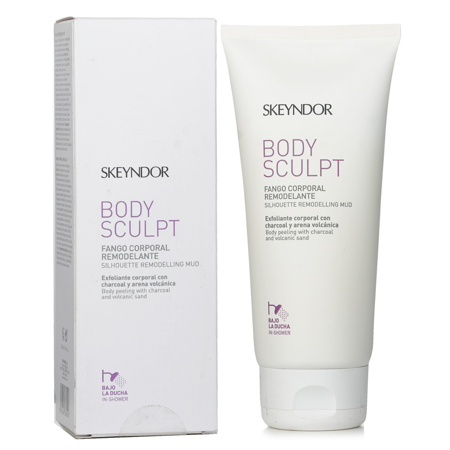 SKEYNDOR Body Sculpt Body Peeling With Charcoal & Volcanic Sand 200ml/6.8oz