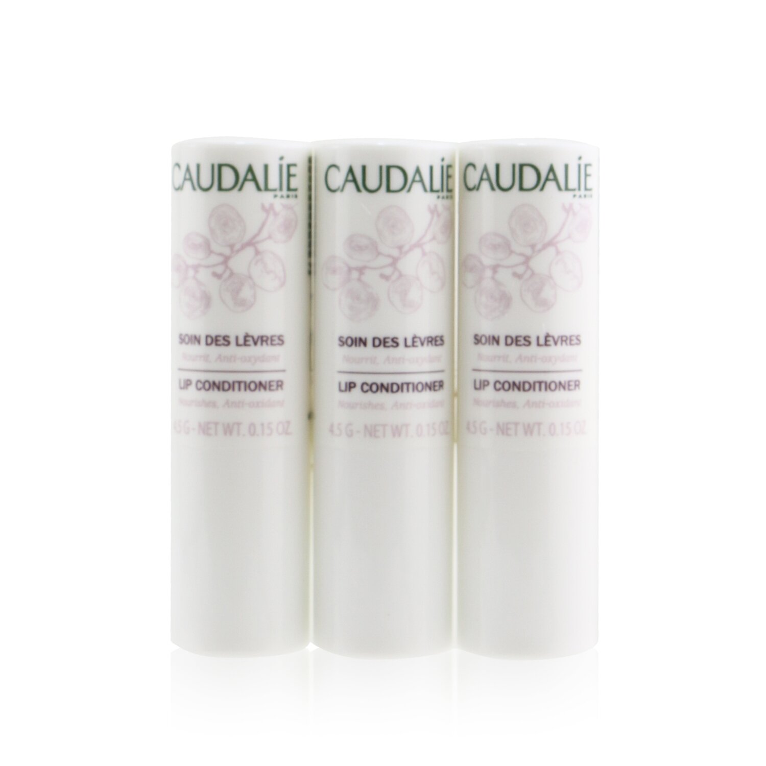 Caudalie Lip Conditioner Trio: 3x Lip Conditioner 4.5g/0.15oz 3x4.5g/0.15oz