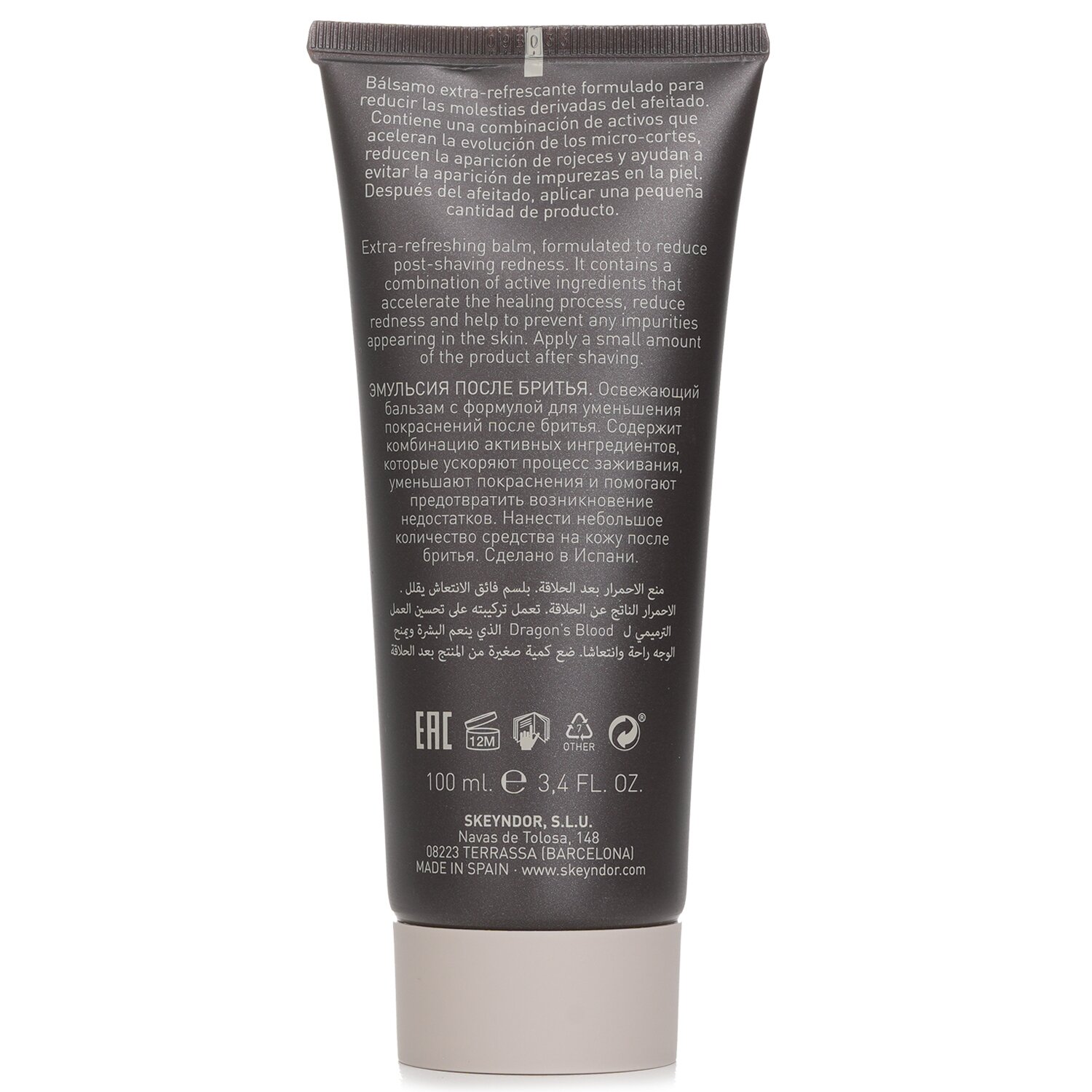 SKEYNDOR Men Redness Preventing After Shave - Soothes Irritations Caused By Shaving 100ml/3.4oz