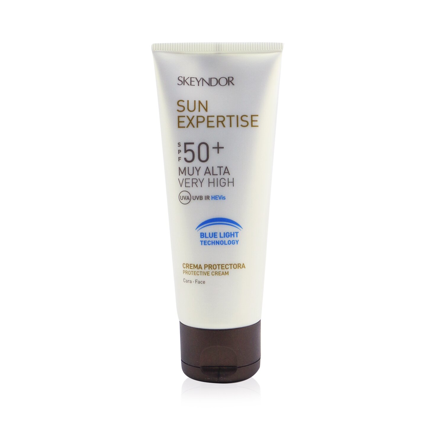 SKEYNDOR Sun Expertise Crema Facial Protectora SPF50+ - With Blue Light Technology (Con Protección Muy Alta & Resistente al Agua) 75ml/2.5oz