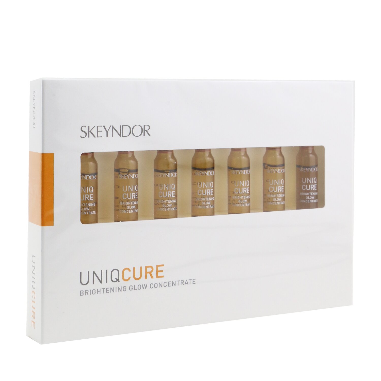 SKEYNDOR Uniqcure Concentrado Brillo Iluminador (Para Piel Opaca/Estresada, Con Manchas Oscuras/Signos Ligeros de Envejecimiento) 7x2ml/0.068oz