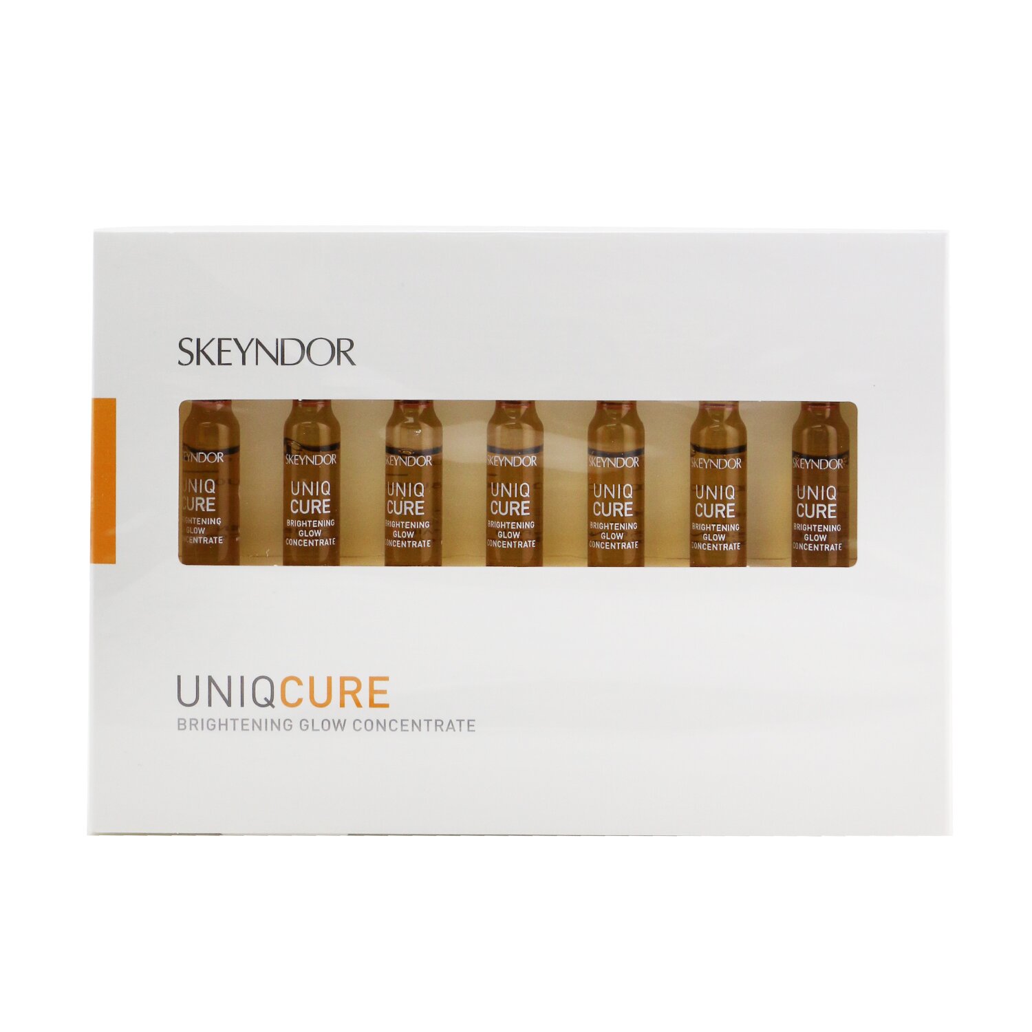SKEYNDOR Uniqcure Concentrado Brillo Iluminador (Para Piel Opaca/Estresada, Con Manchas Oscuras/Signos Ligeros de Envejecimiento) 7x2ml/0.068oz