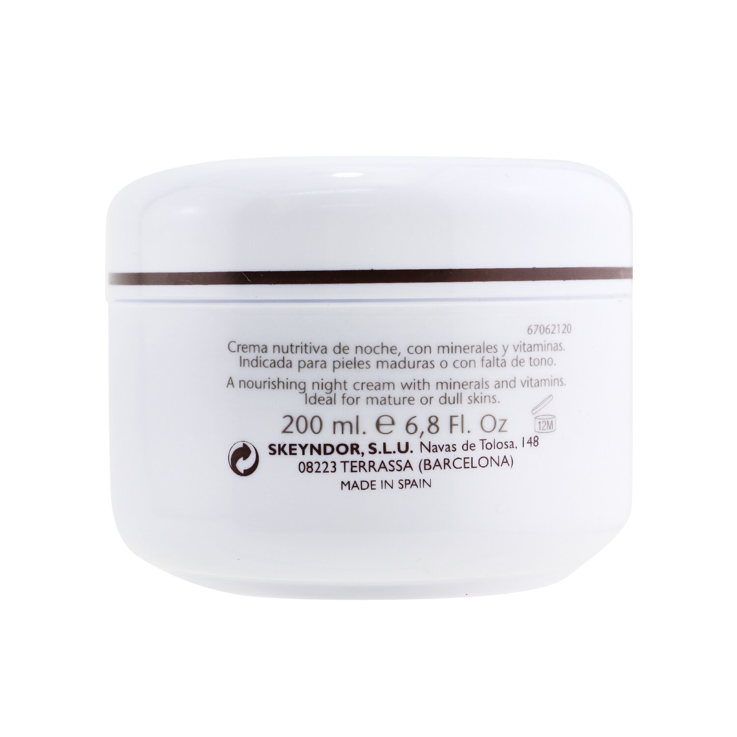 SKEYNDOR Natural Defence Rich Nutriv Crema (Para Piel Madura U Opaca) (Tamaño Salón) 200ml/6.8oz