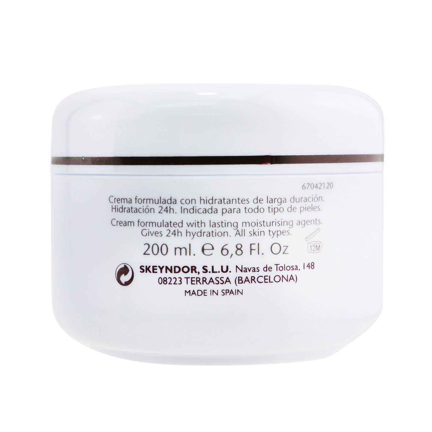 SKEYNDOR Natural Defence Crema Ultra-Hidratante 24H (Para Todo Tipo de Piel) (Tamaño Salón) 200ml/6.8oz
