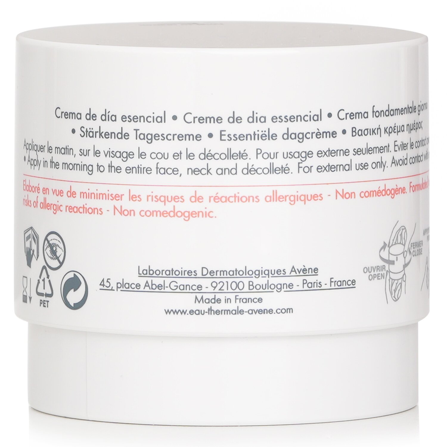 Avene DermAbsolu DAY Defining Day Cream - For All Sensitive Skin (Random Packaging) 40ml/1.3oz