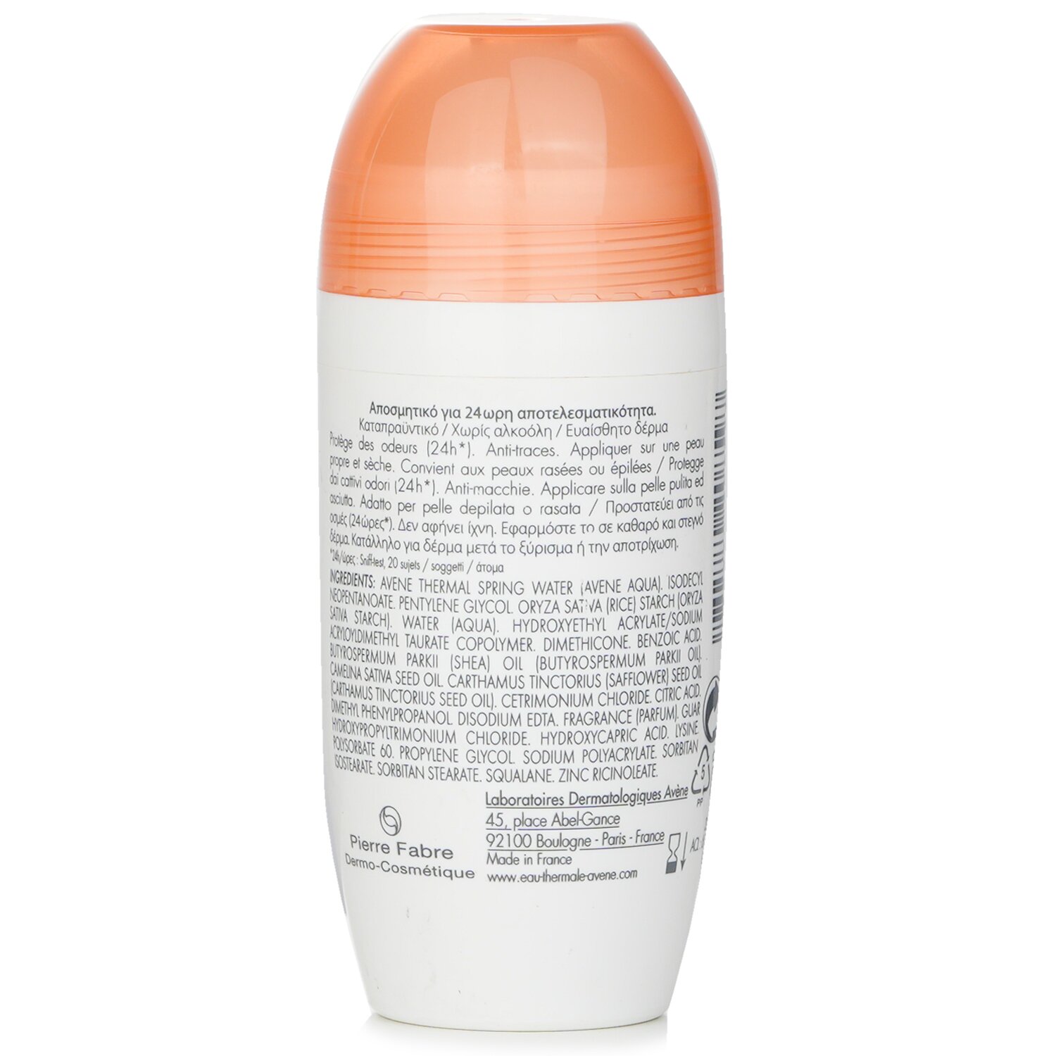 Avene Body Desodorante de 24H 50ml/1.7oz