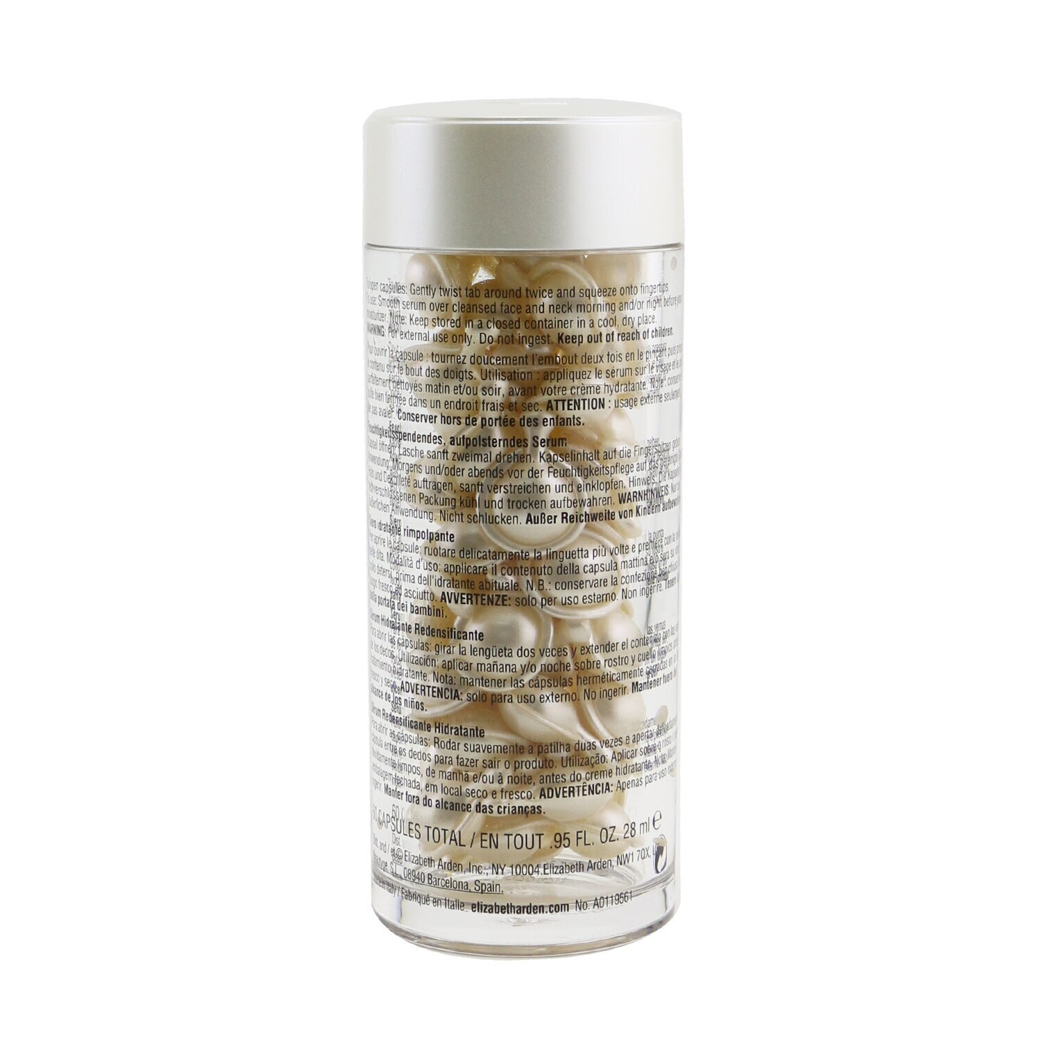 Elizabeth Arden Ceramide Hyaluronic Acid Capsules - Hydra-Plumping Serum סרום חומצה היאלורונית 60caps